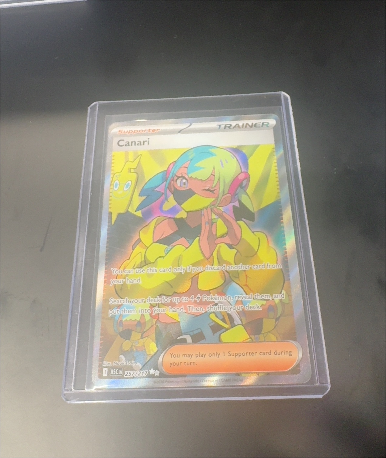 2026 Pokémon Scarlet & Violet—Ascended Heroes #257 Canari — front