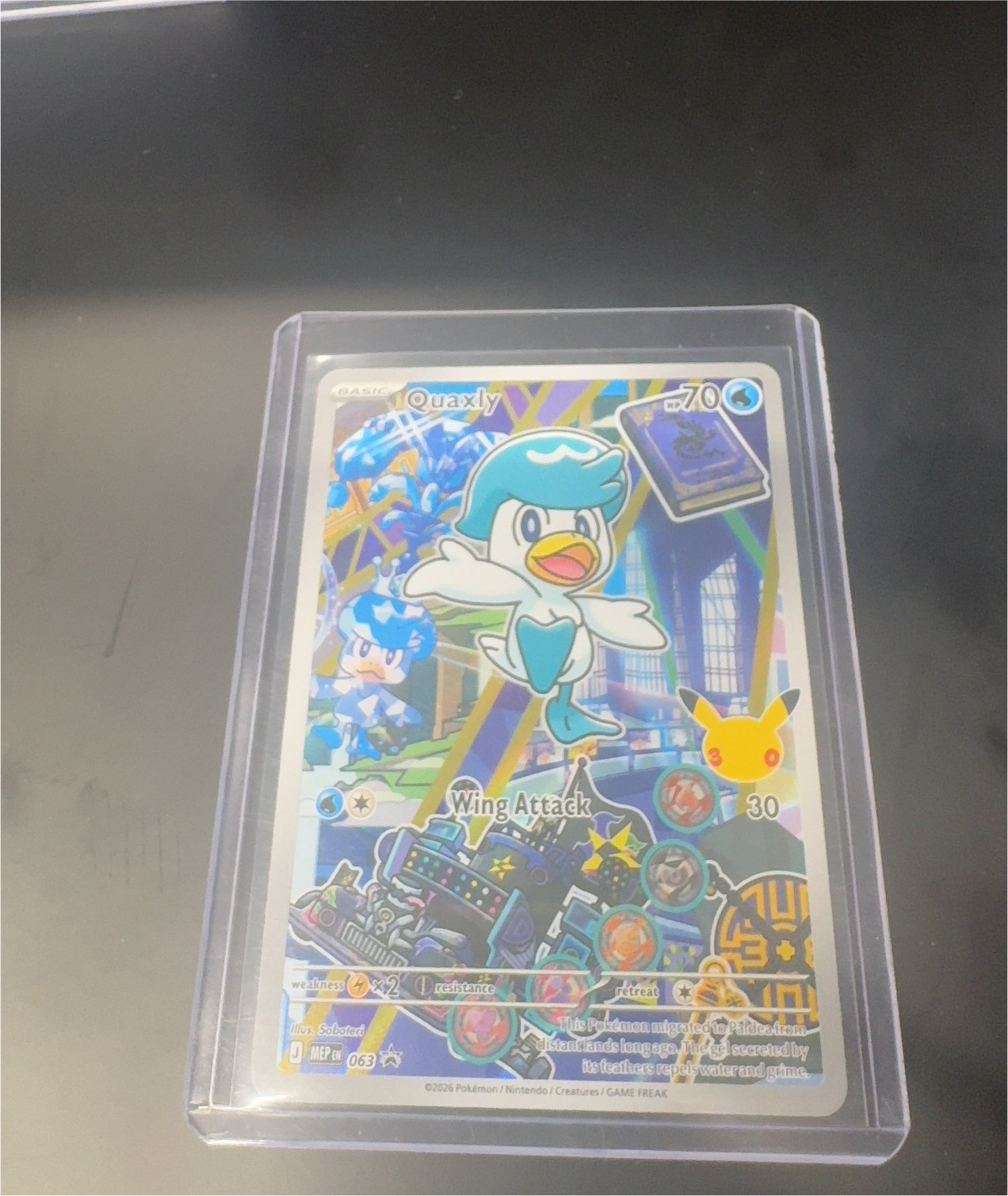 2026 Pokémon Mega Evolution Promos #063 Quaxly — front