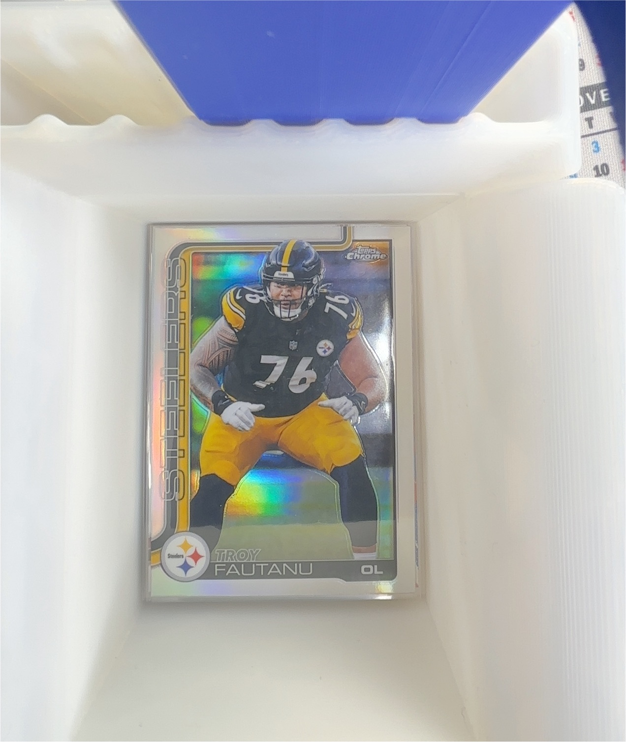 2024 Topps Chrome #194 Troy Fautanu — front