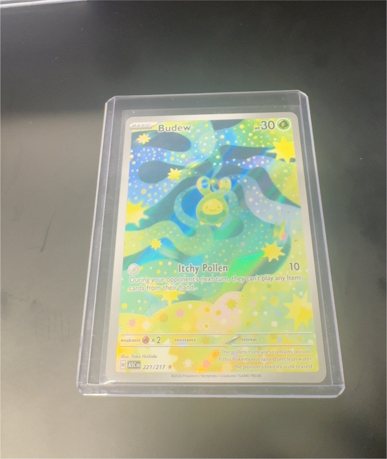 2026 Pokémon Ascended Heroes #221 Budew — front
