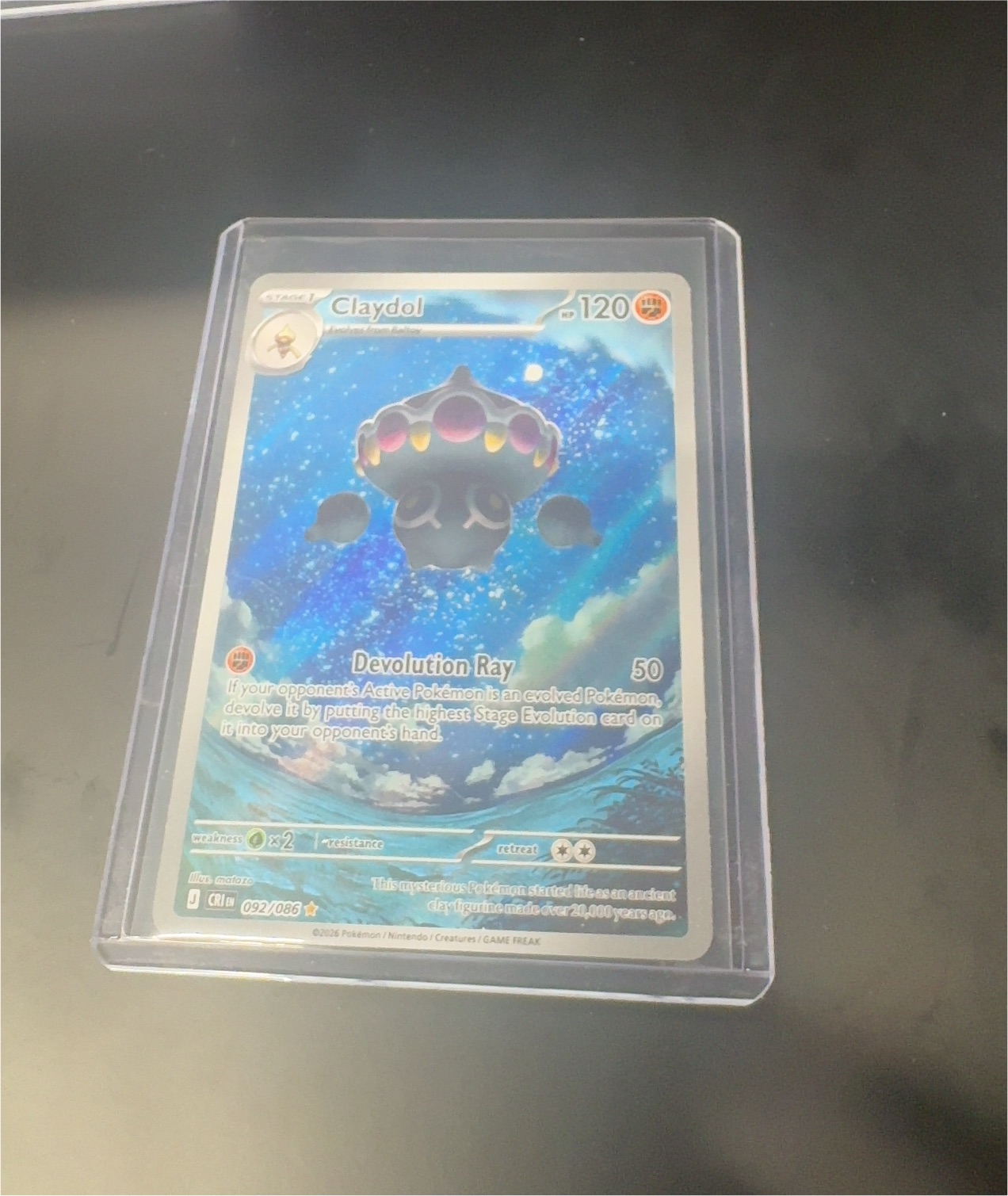 2026 Pokémon #092 Claydol — front