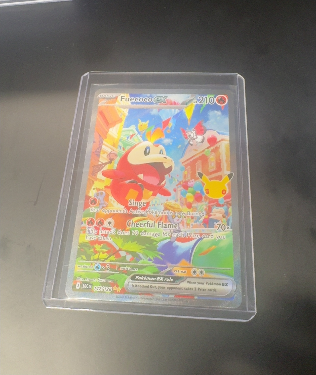 2026 Pokémon Mega Evolution—Ascended Heroes #147 Fuecoco ex — front