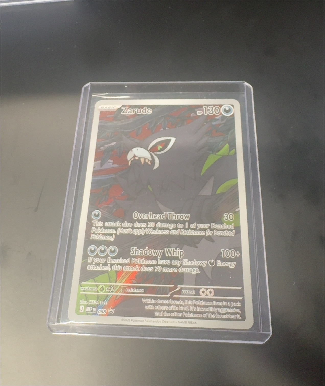 2026 Pokémon #MEP 088 Zarude — front