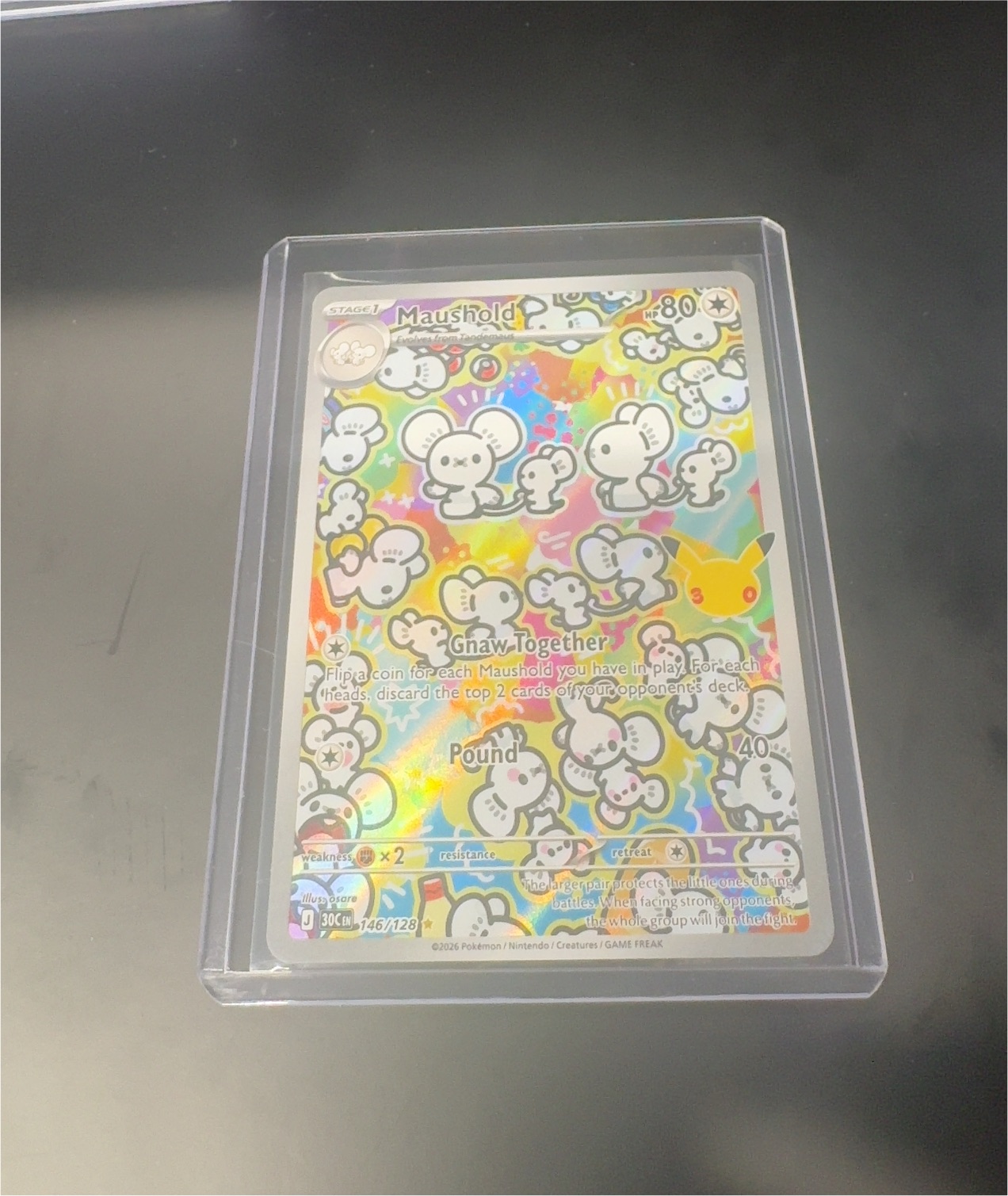 2026 Pokémon #146 Maushold — front