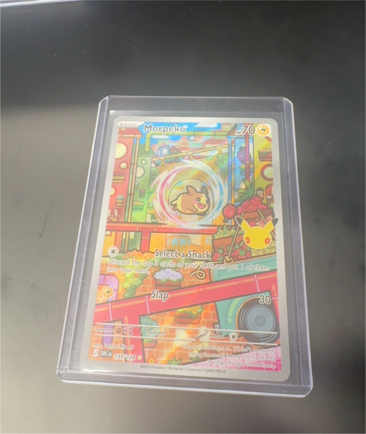 2026 Pokémon Mega Evolution—Perfect Order #135 Morpeko — front