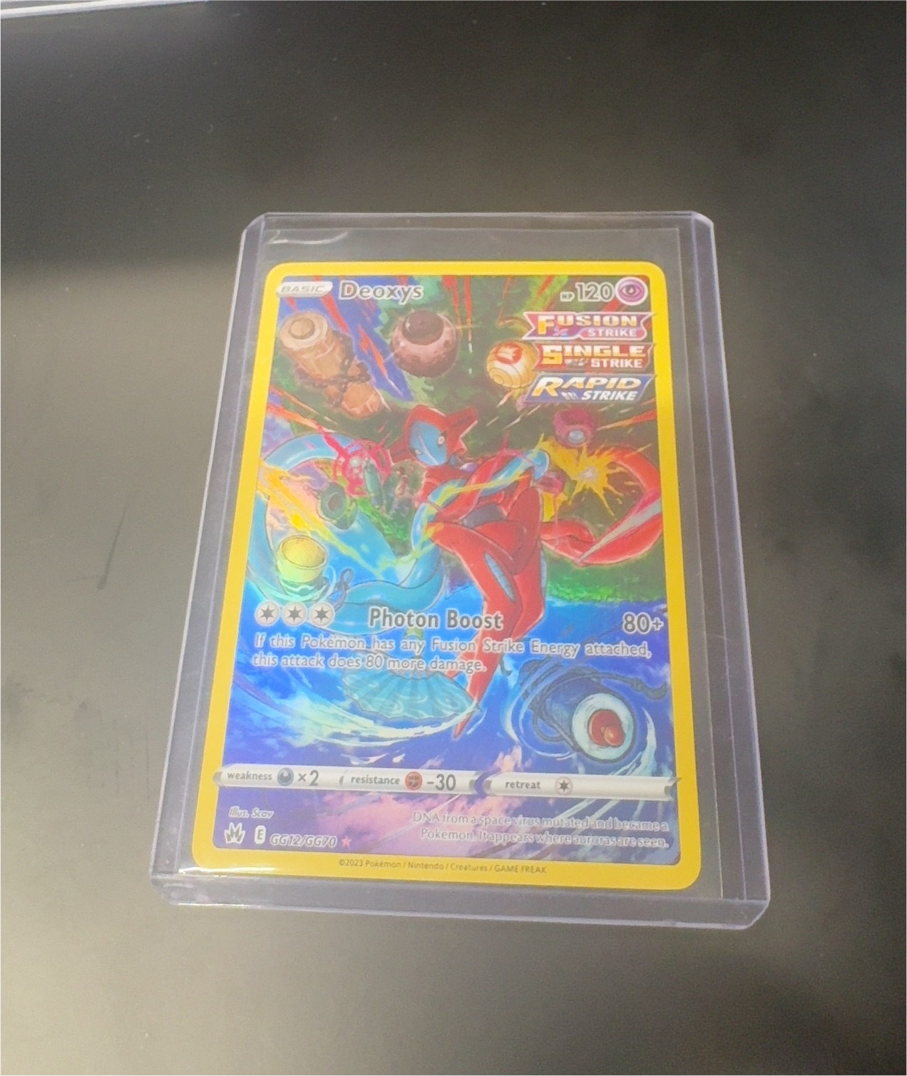 2023 Pokémon #GG12 Deoxys — front