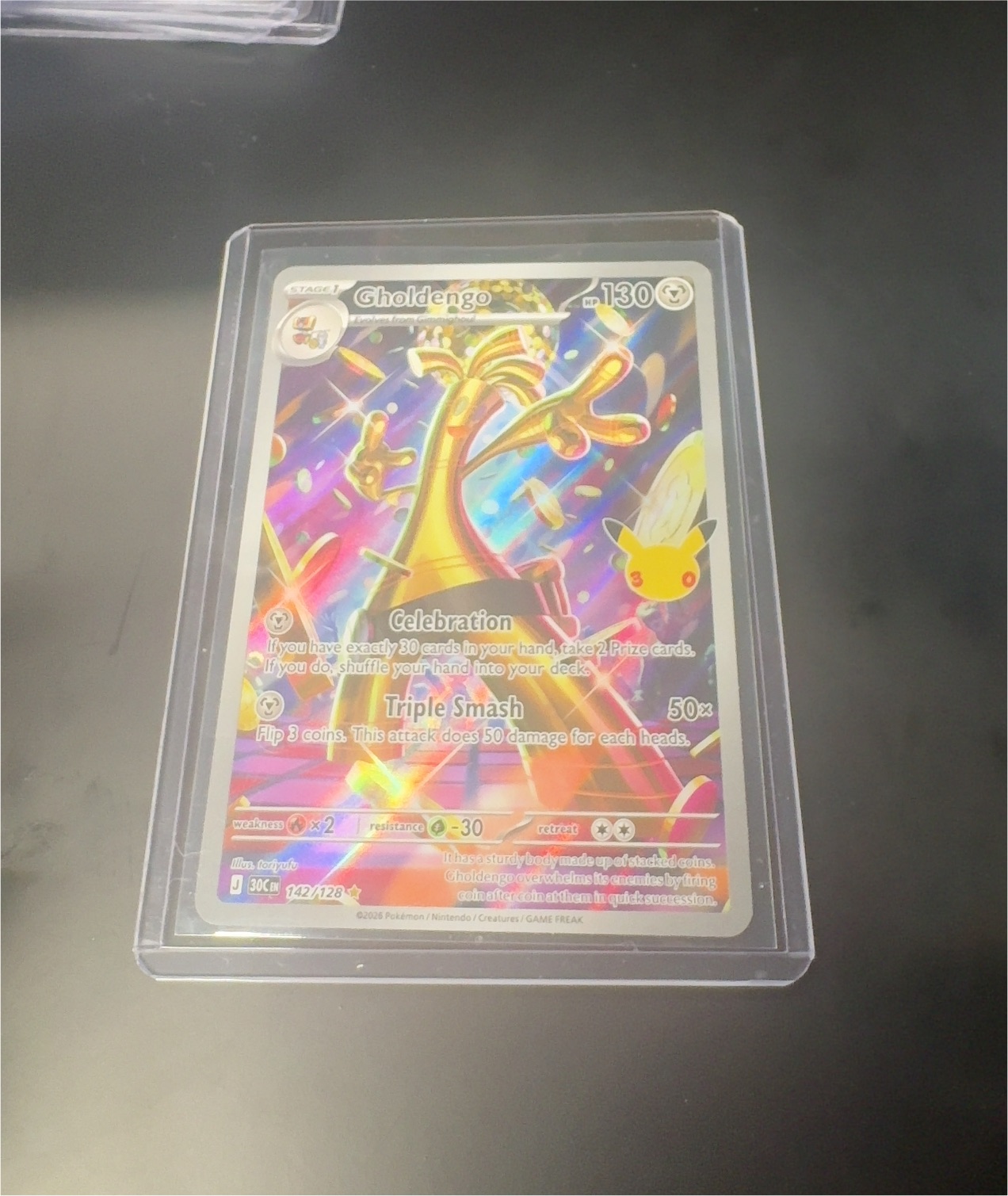 2025 Pokémon #142 Gholdengo — front
