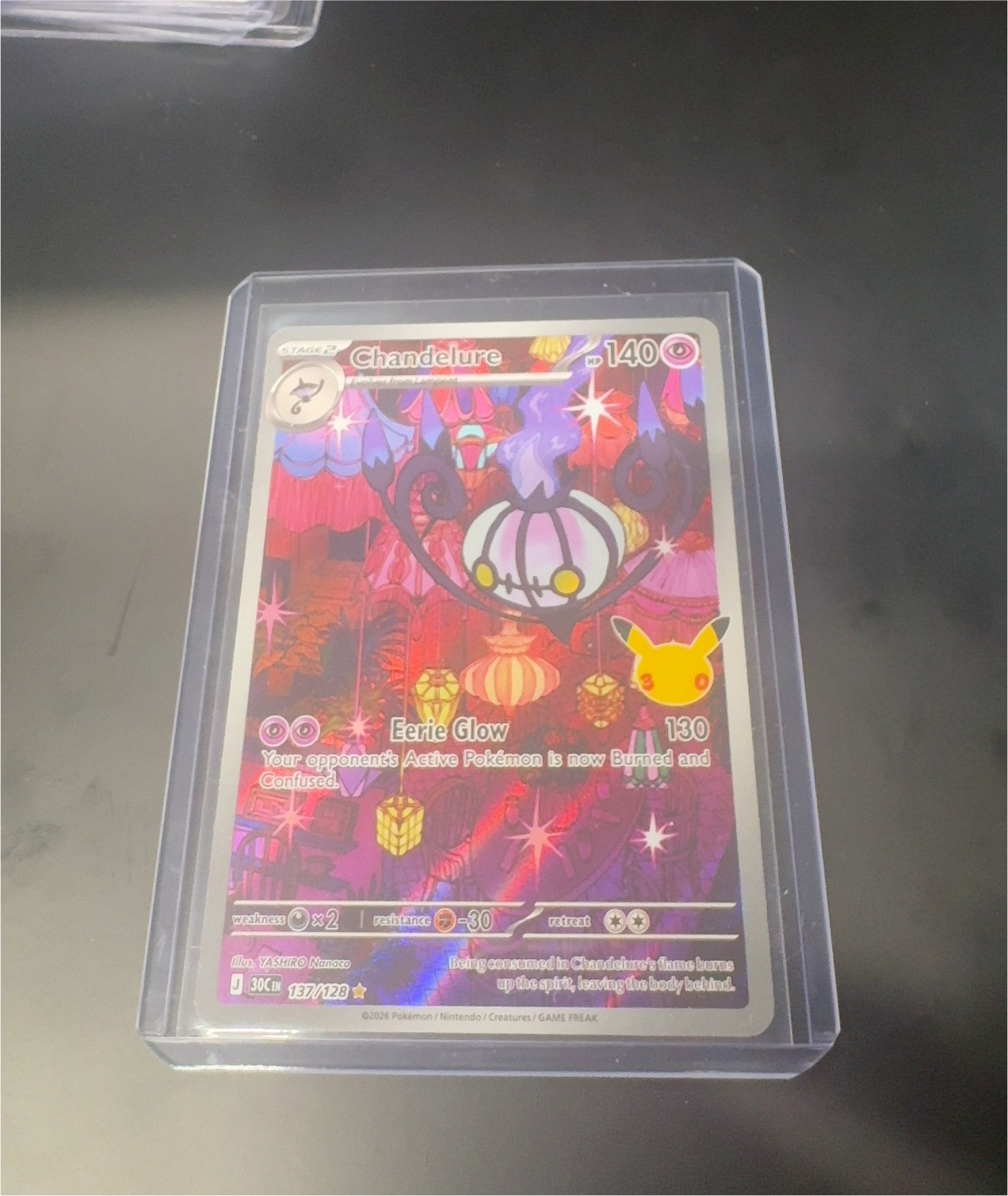 2026 Pokémon #137 Chandelure — front