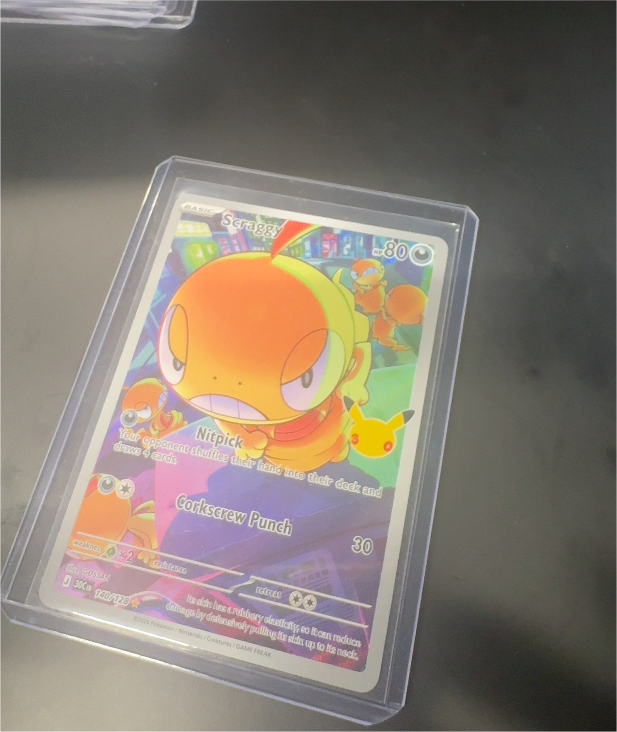 2023 Pokémon Scarlet & Violet #140 Scraggy — front
