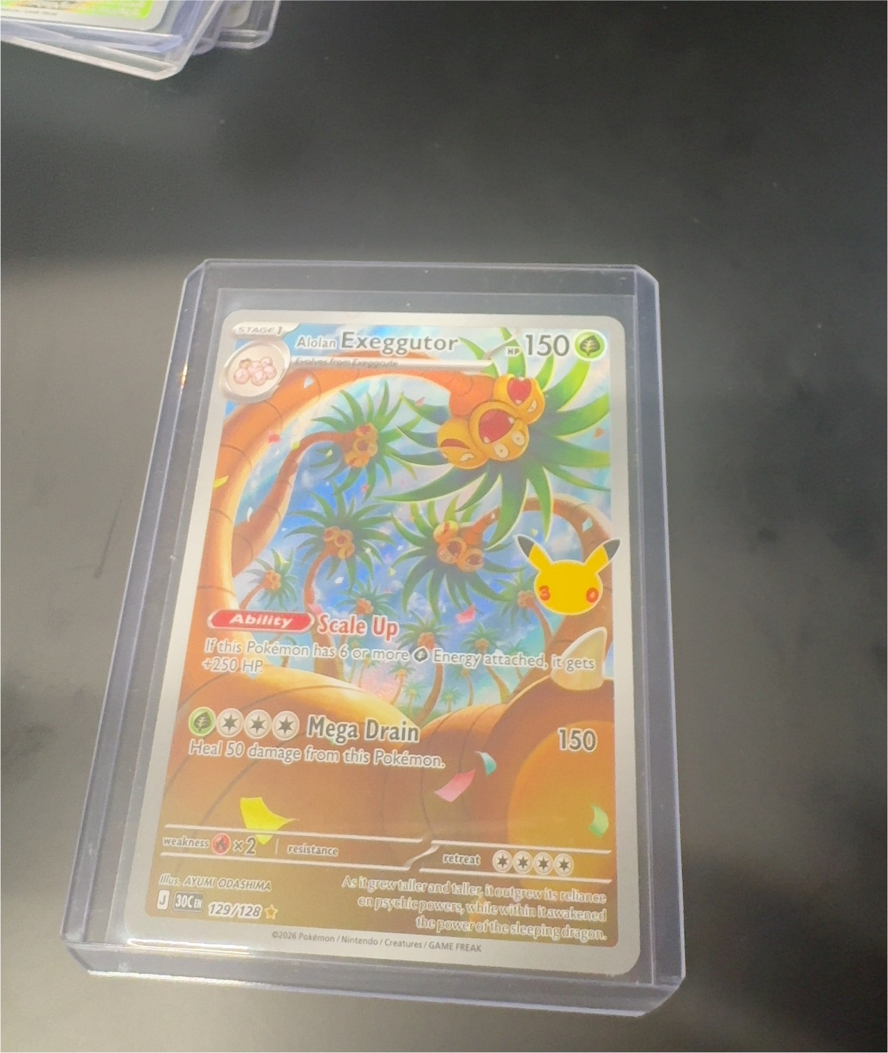 2026 Pokémon #129 Alolan Exeggutor — front