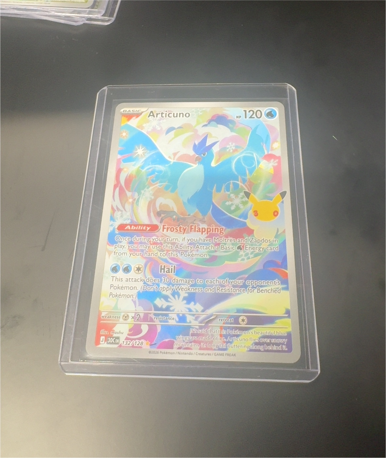 2026 Pokémon #132 Articuno — front