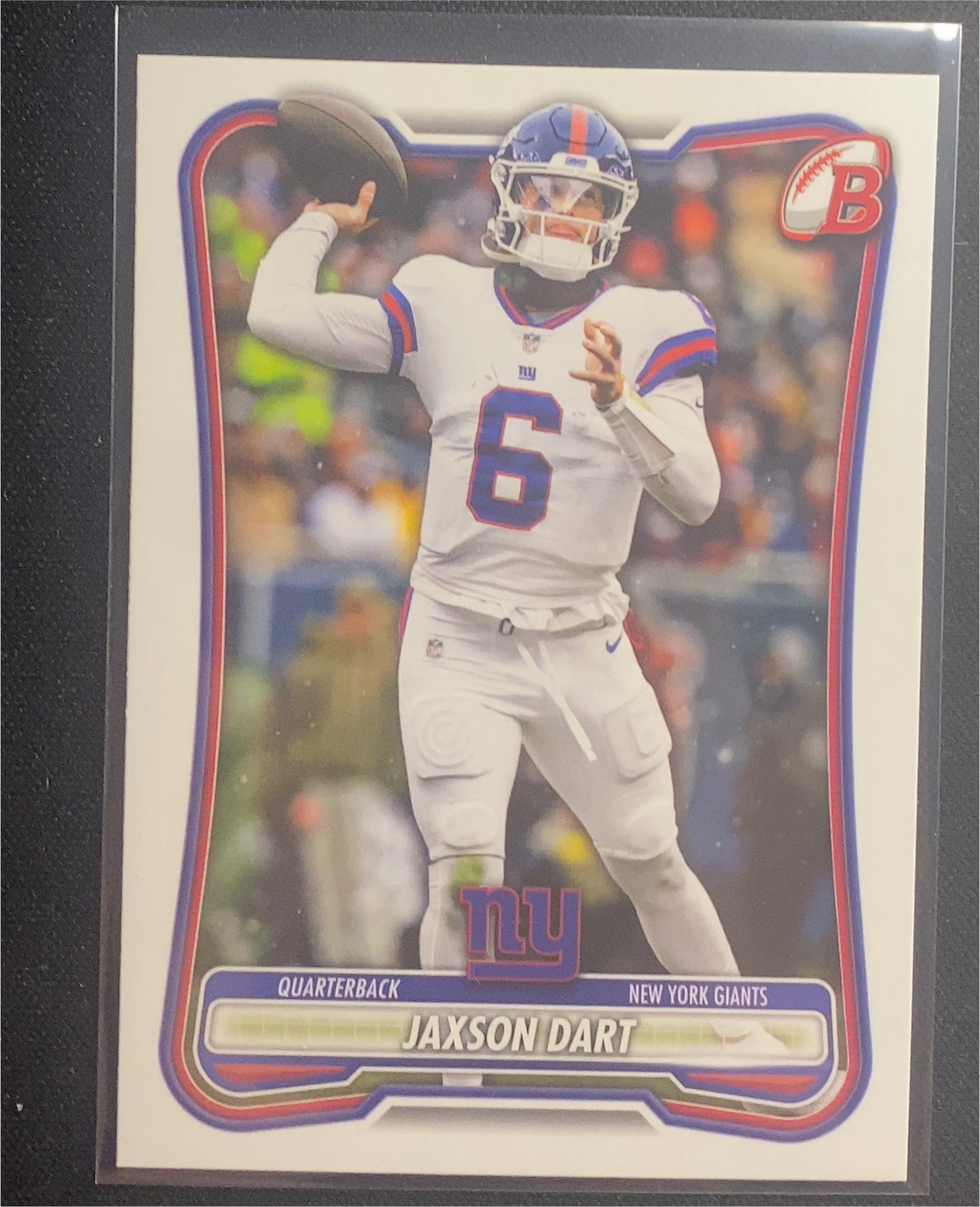 2025 Bowman Football Jaxson Dart — front