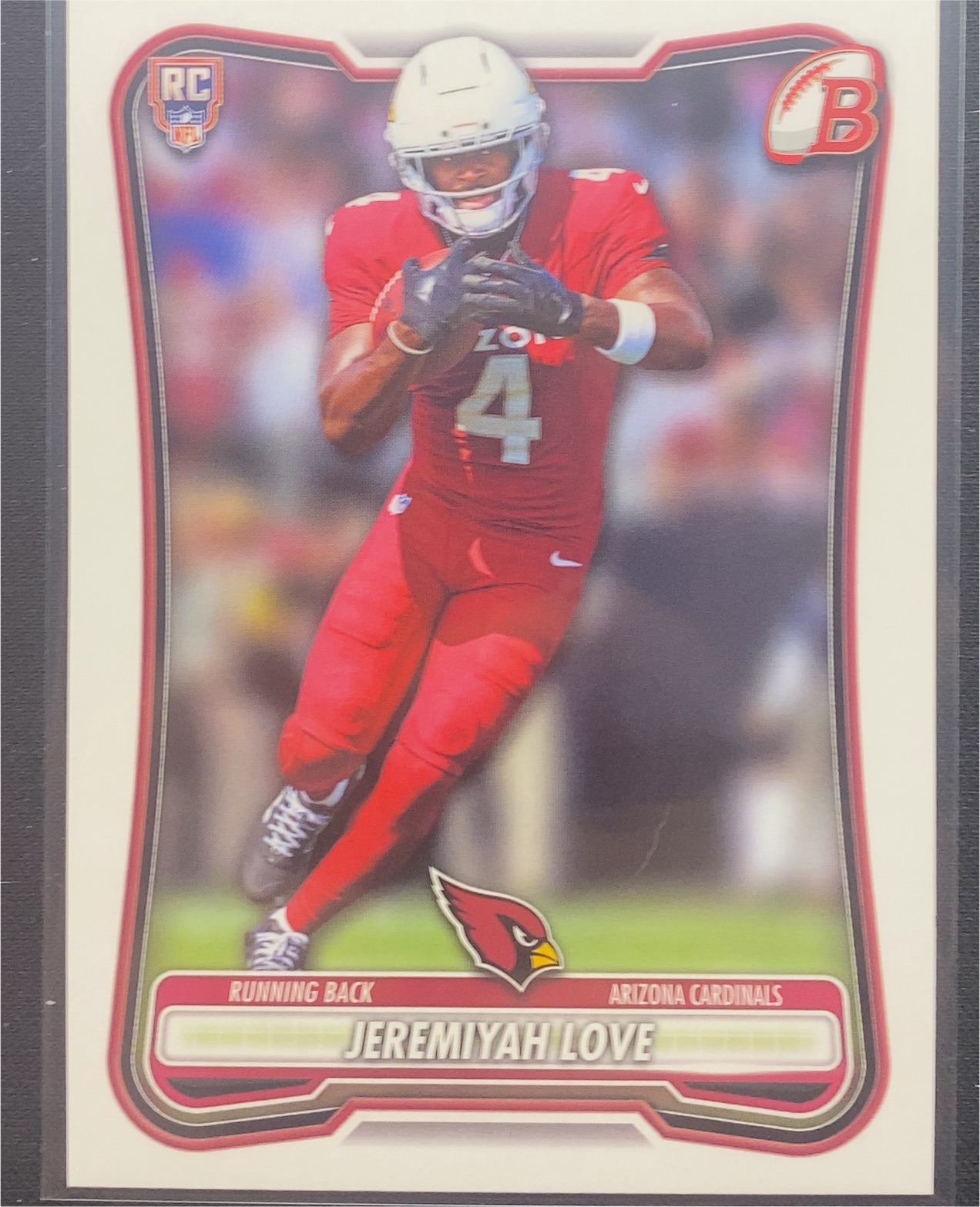 2025 Bowman Jerimiyah Love — front