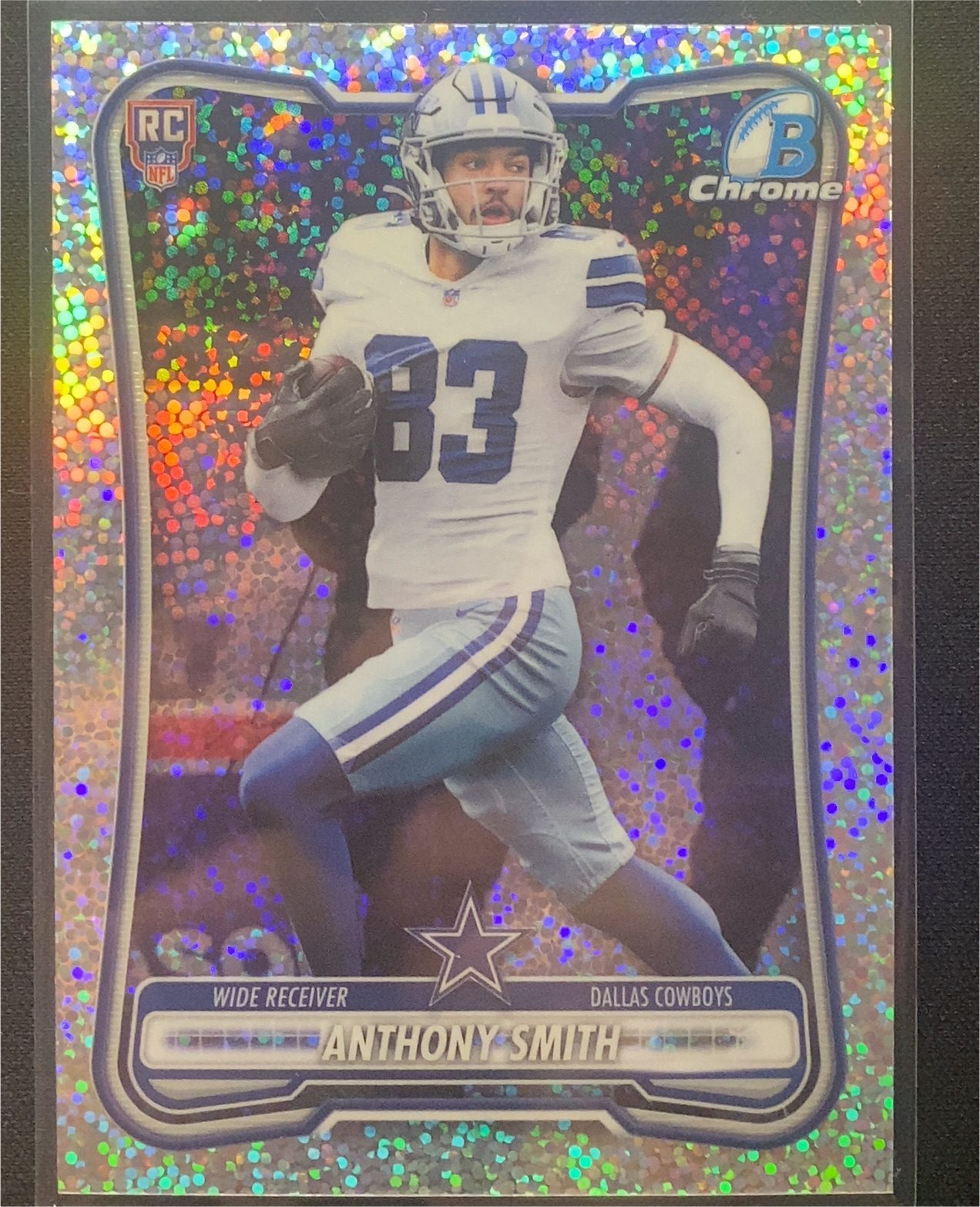 2024 Bowman Chrome Football Anthony Smith — front