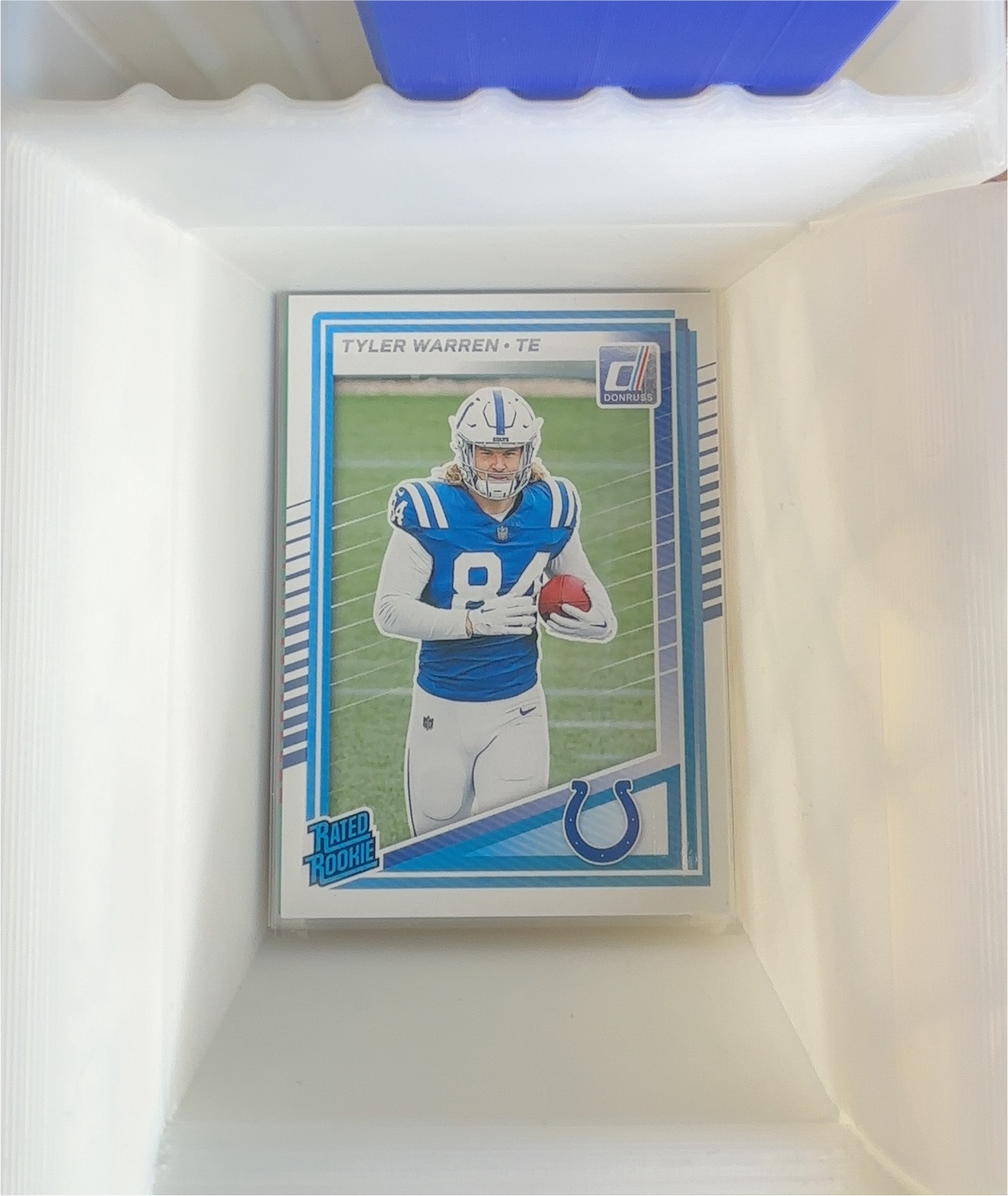 2025 Donruss Rated Rookie Tyler Warren — front