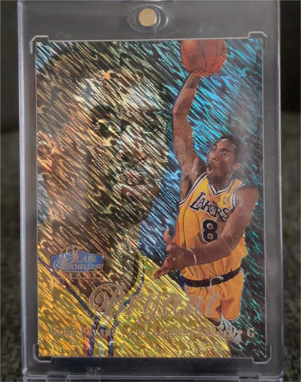 1996 Fleer Flair Showcase #3 Kobe Bryant — front