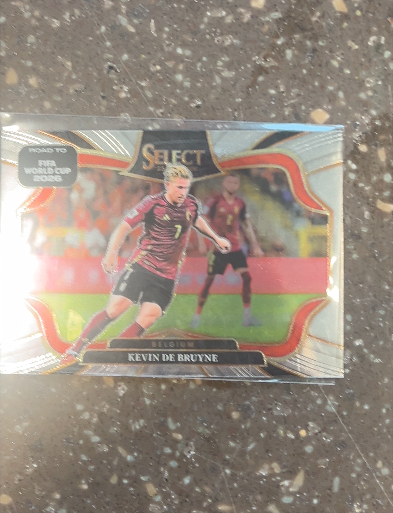 2017 Panini Select Road to FIFA World Cup 2018 Kevin De Bruyne — front