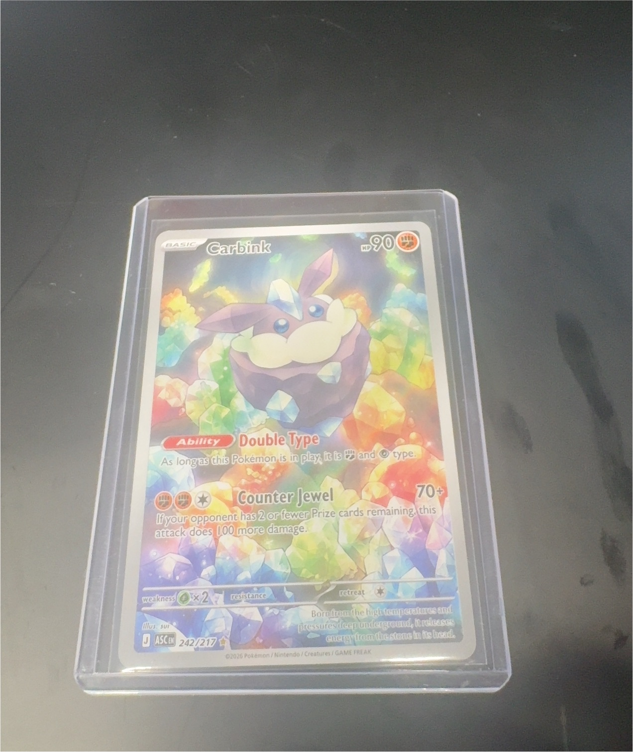 2026 Pokémon Mega Evolution—Ascended Heroes #242 Carbink — front