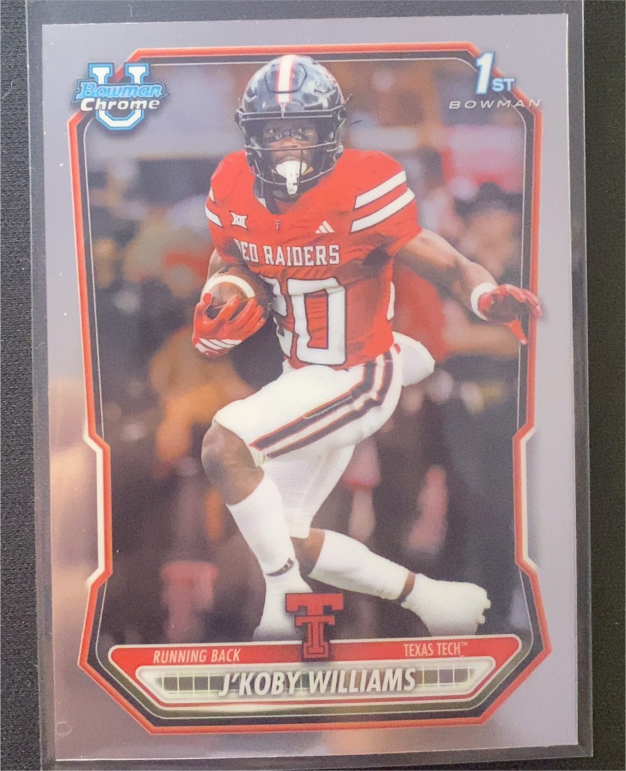 2024 Bowman University Chrome J'Koby Williams — front