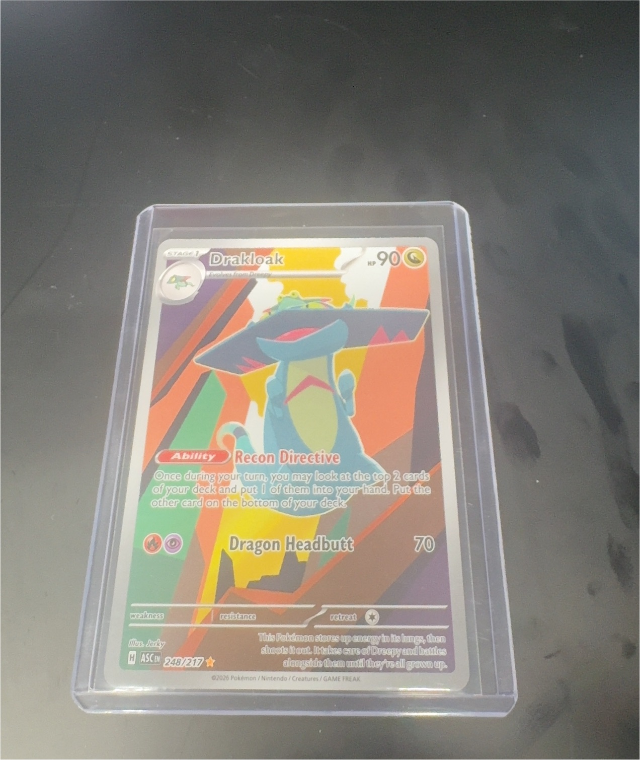 2026 Pokémon Ascended Heroes #248 Drakloak — front