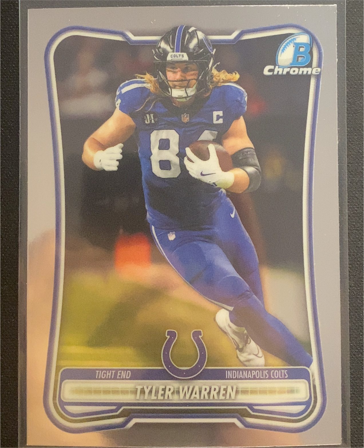 2025 Bowman Chrome Tyler Warren — front