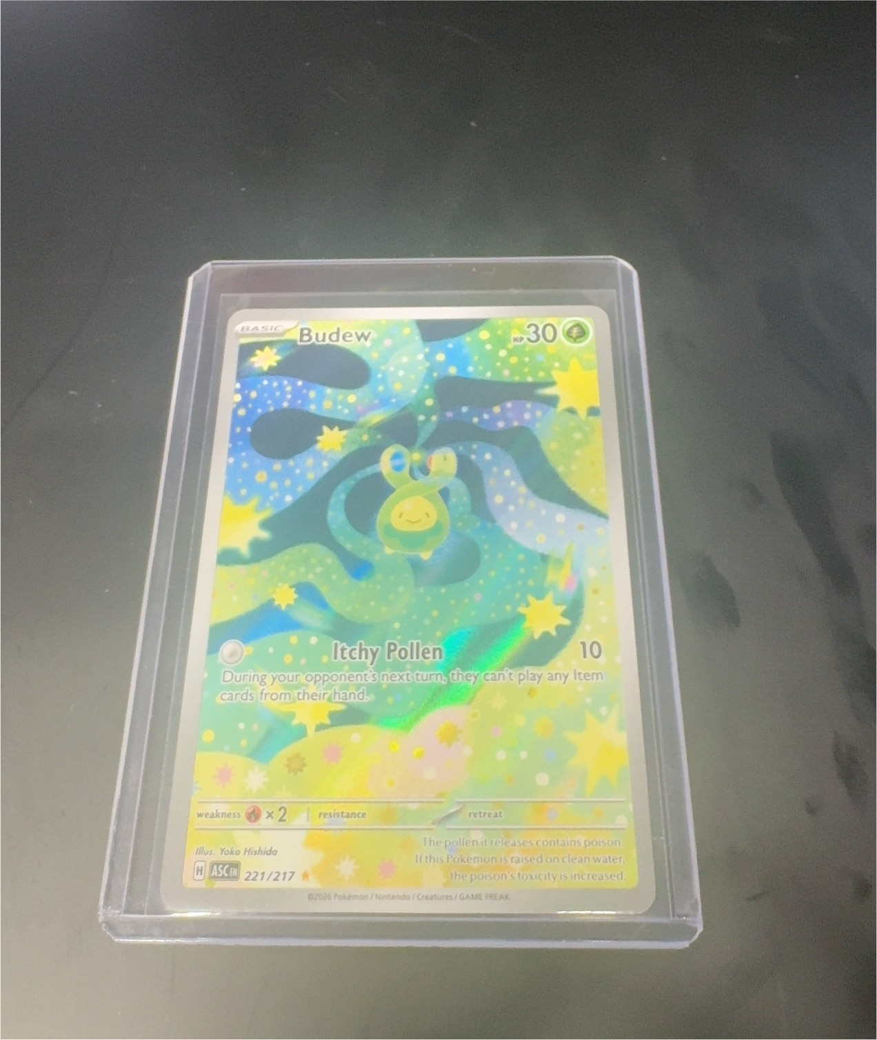 2026 Pokémon Ascended Heroes #221 Budew — front