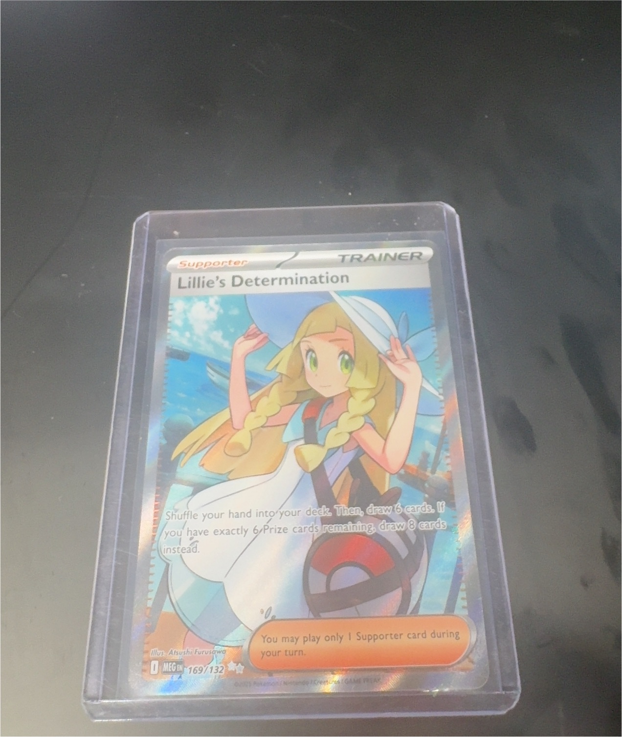 2025 Pokémon Mega Evolution #169 Lillie's Determination — front