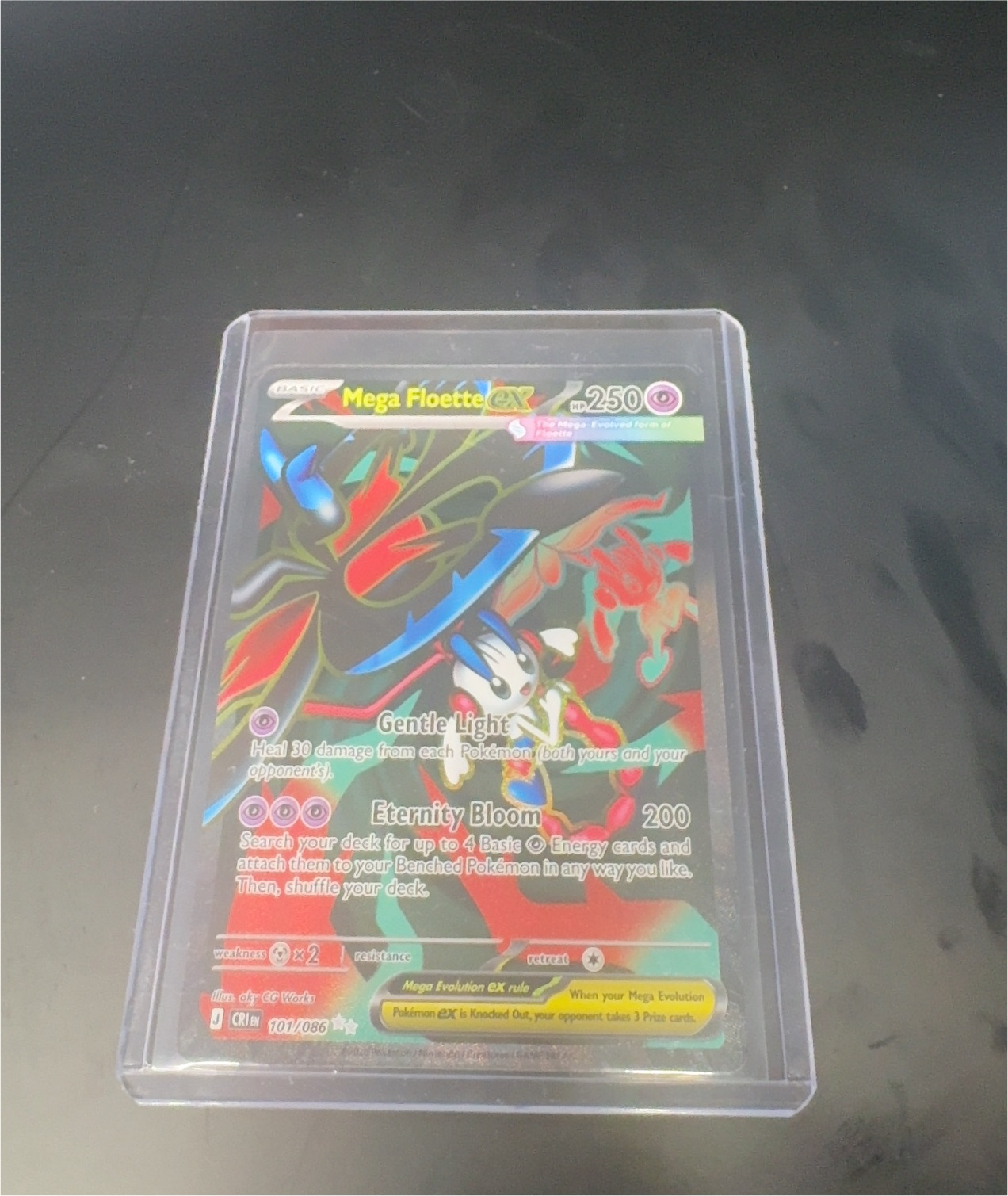 2025 Pokémon Mega Evolution #101 Mega Floette ex — front