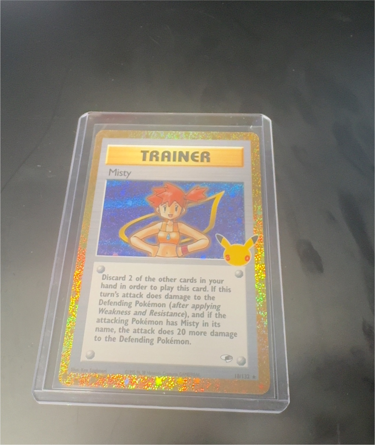 2000 Pokémon Gym Heroes #18 Misty — front