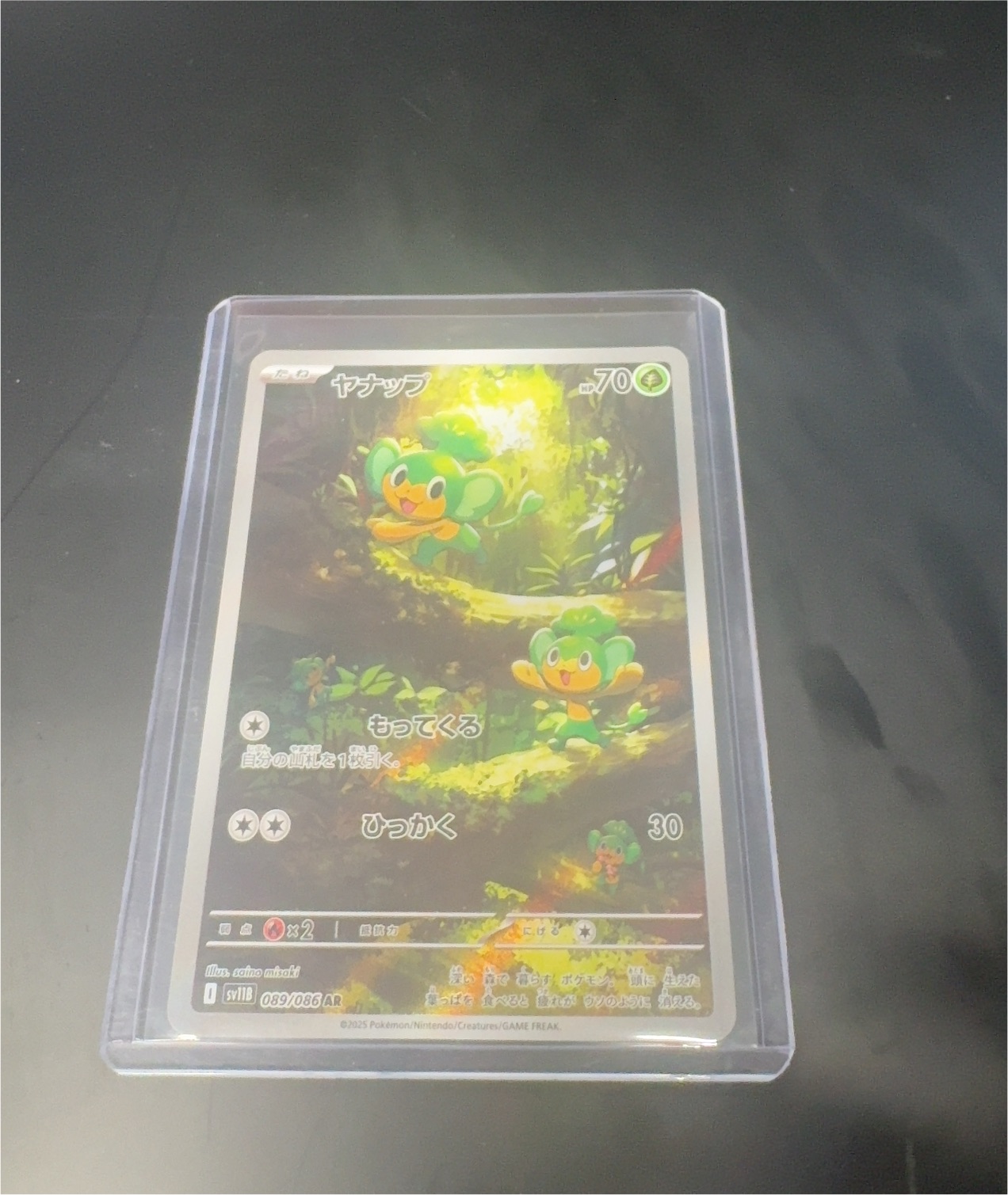 2025 Pokémon #089 Pansage — front
