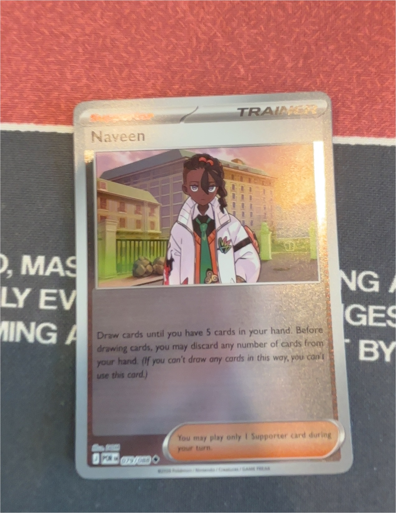 2025 Pokémon Mega Evolution—Phantasmal Flames #073 Naveen — front
