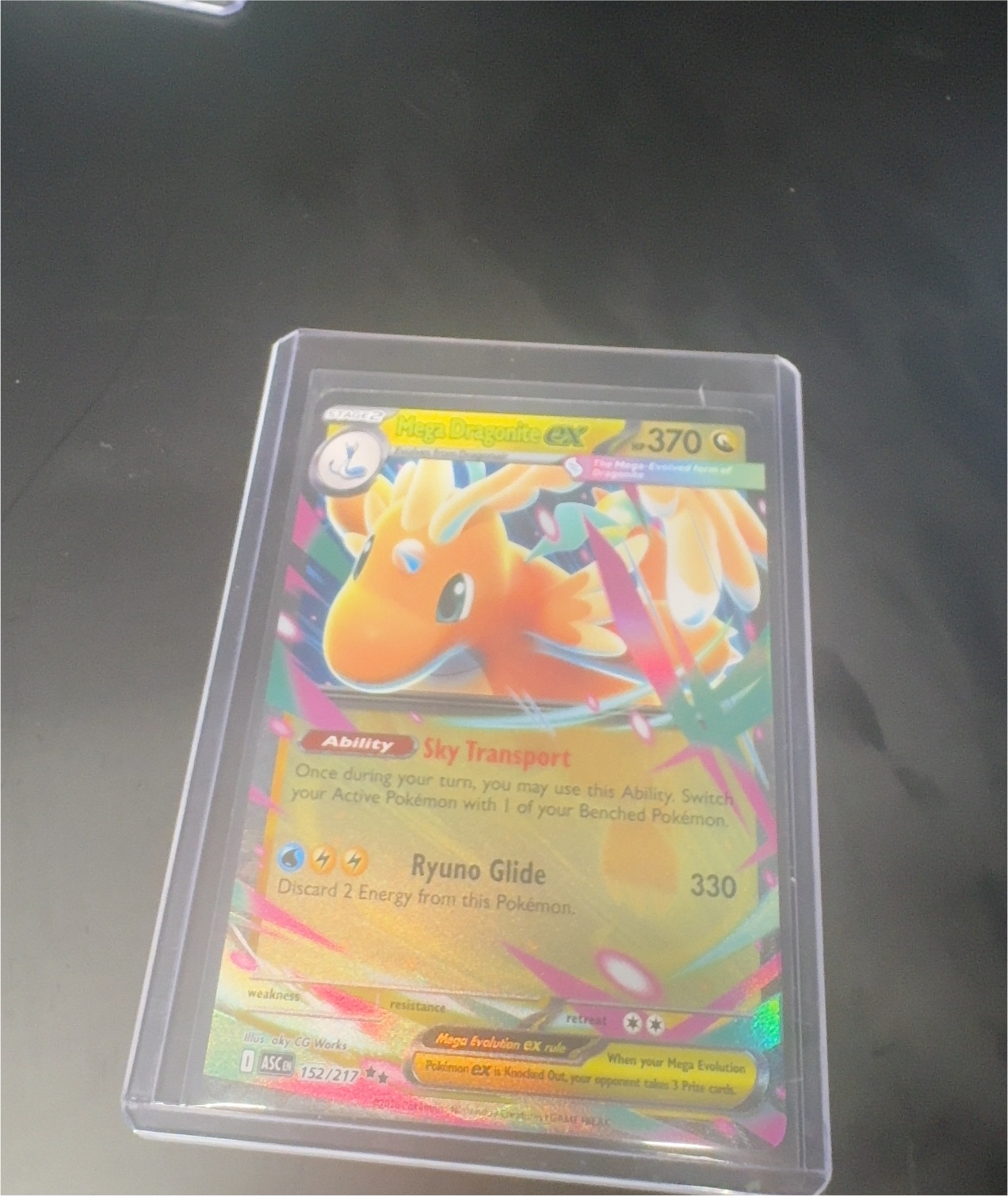 2025 Pokémon #152 Mega Dragonite ex — front