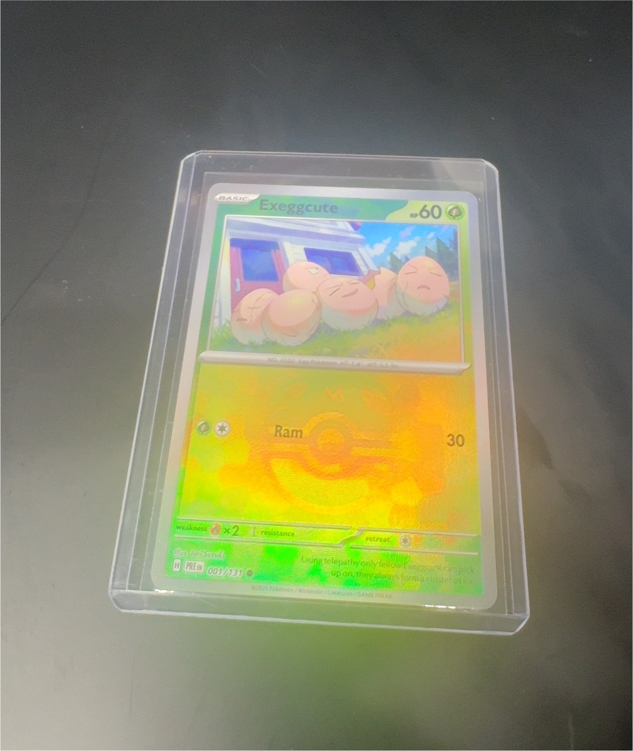 2024 Pokémon Twilight Masquerade #001 Exeggcute — front