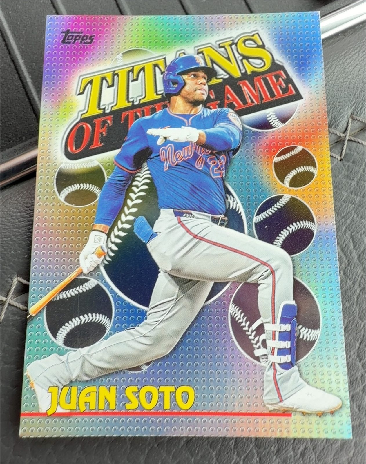 2025 Topps Big League Titans of the Game Juan Soto — front