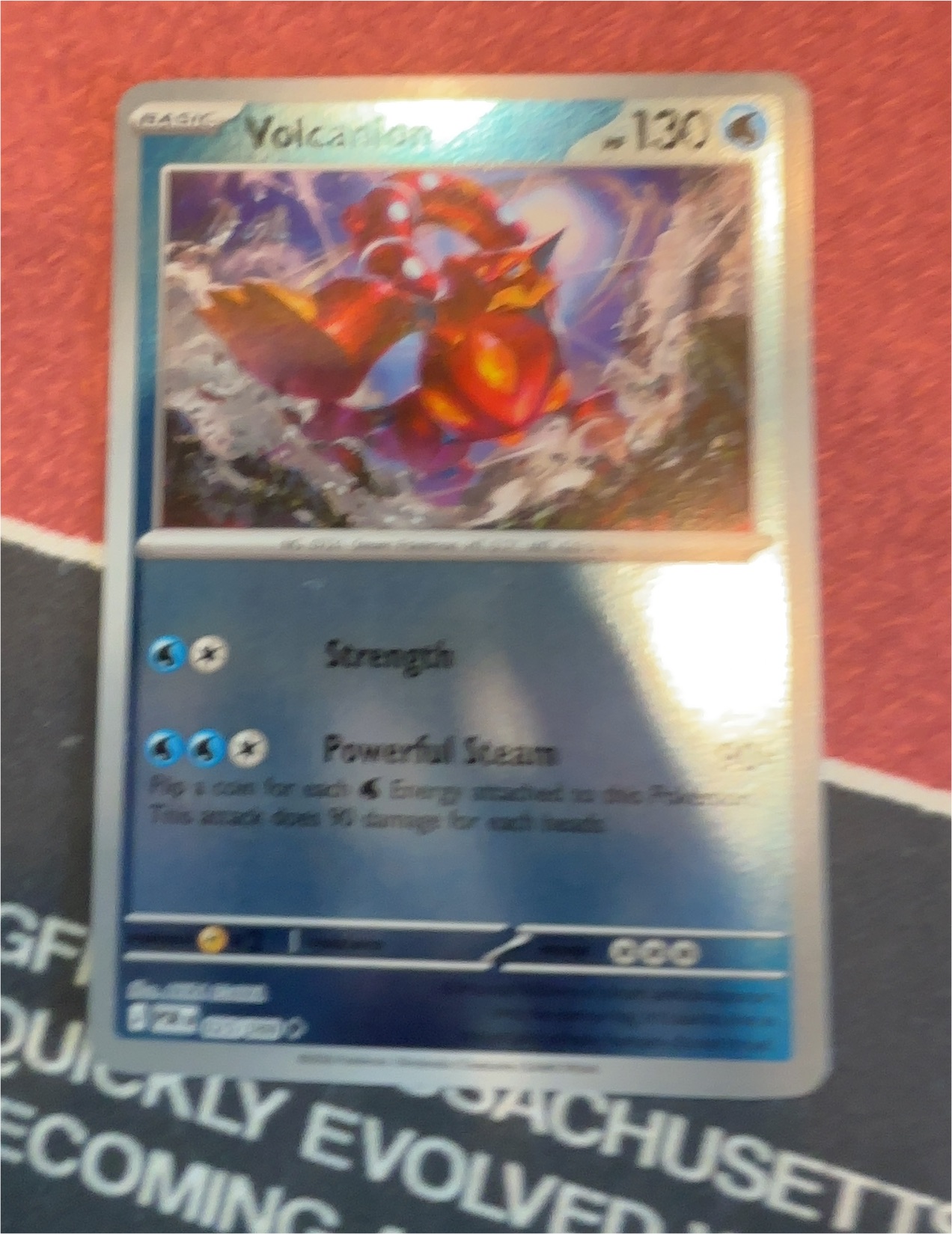 2011 Pokémon Noble Victories #19 Volcarona — front