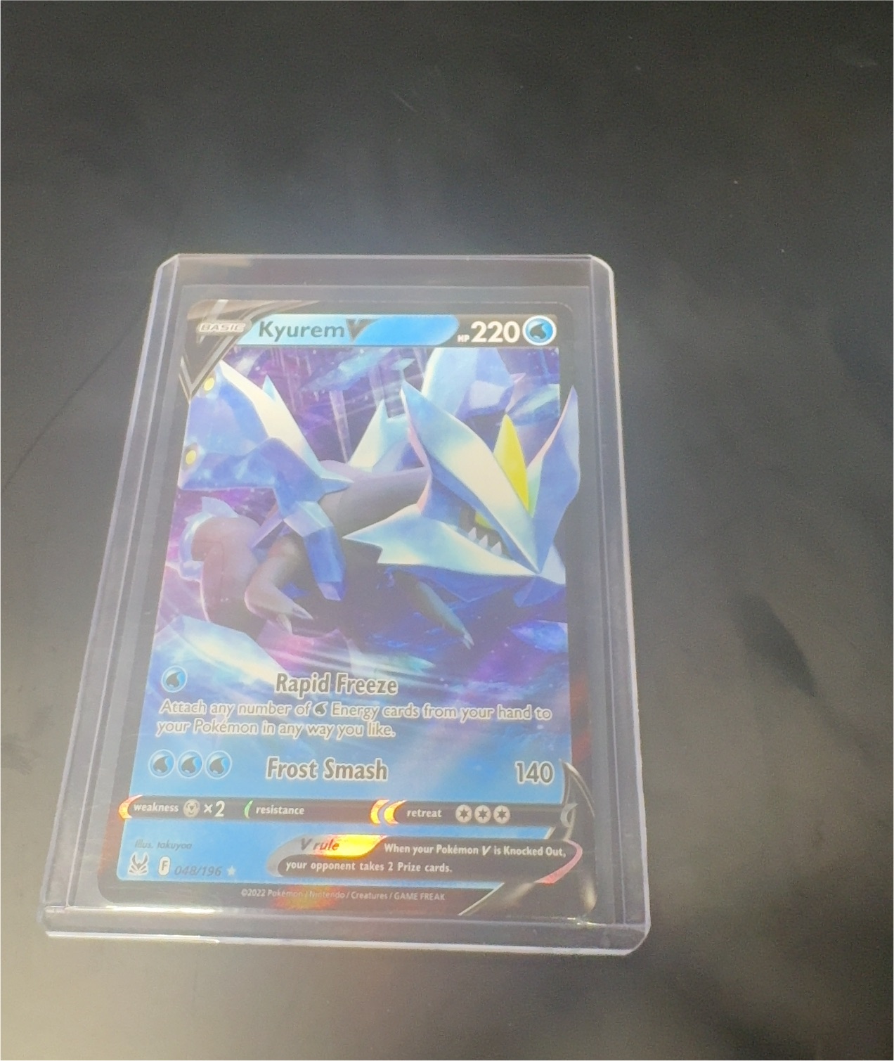 2022 Pokémon #048 Kyurem V — front