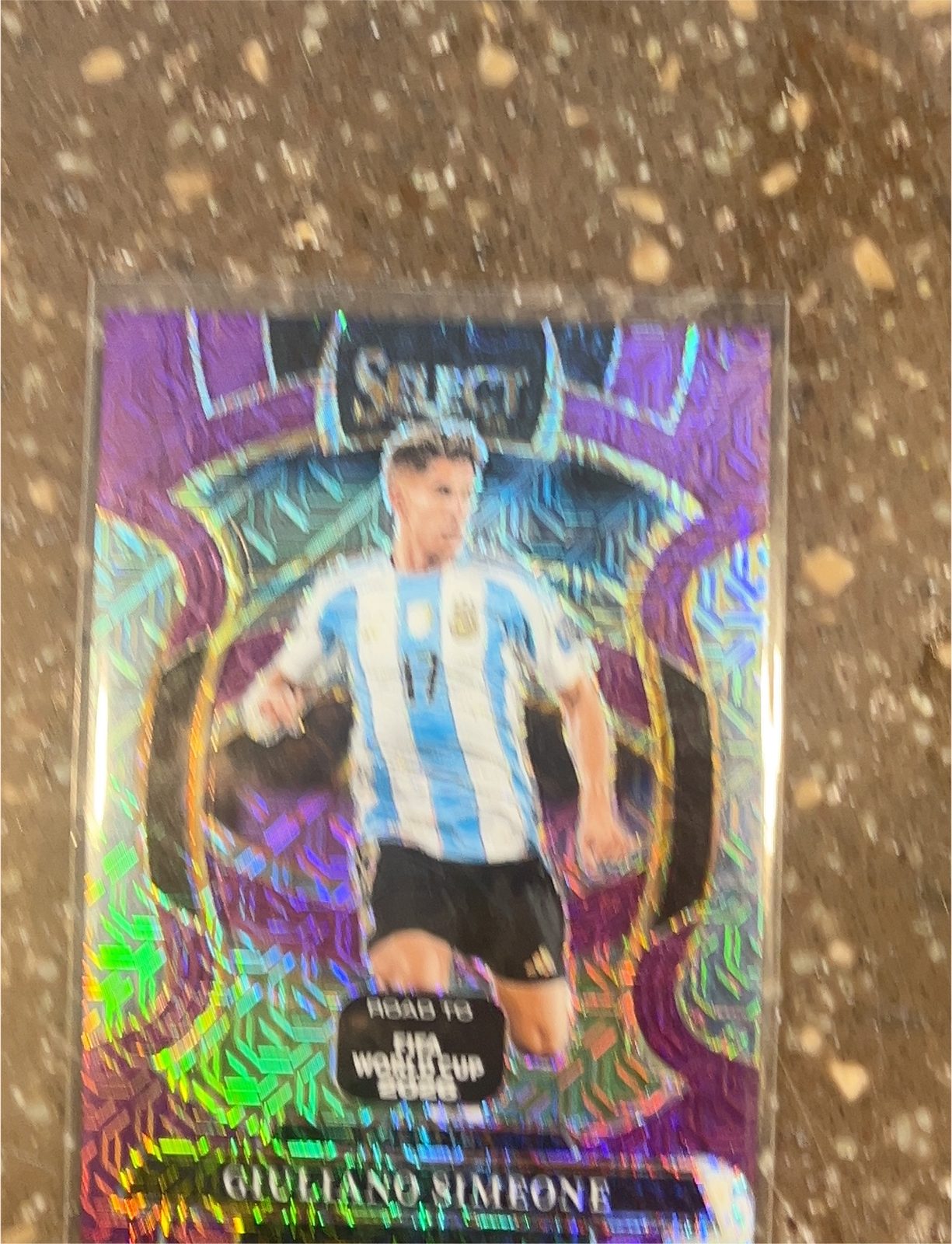 2022 Panini Select FIFA World Cup Champions #WC-1 Lionel Messi — front