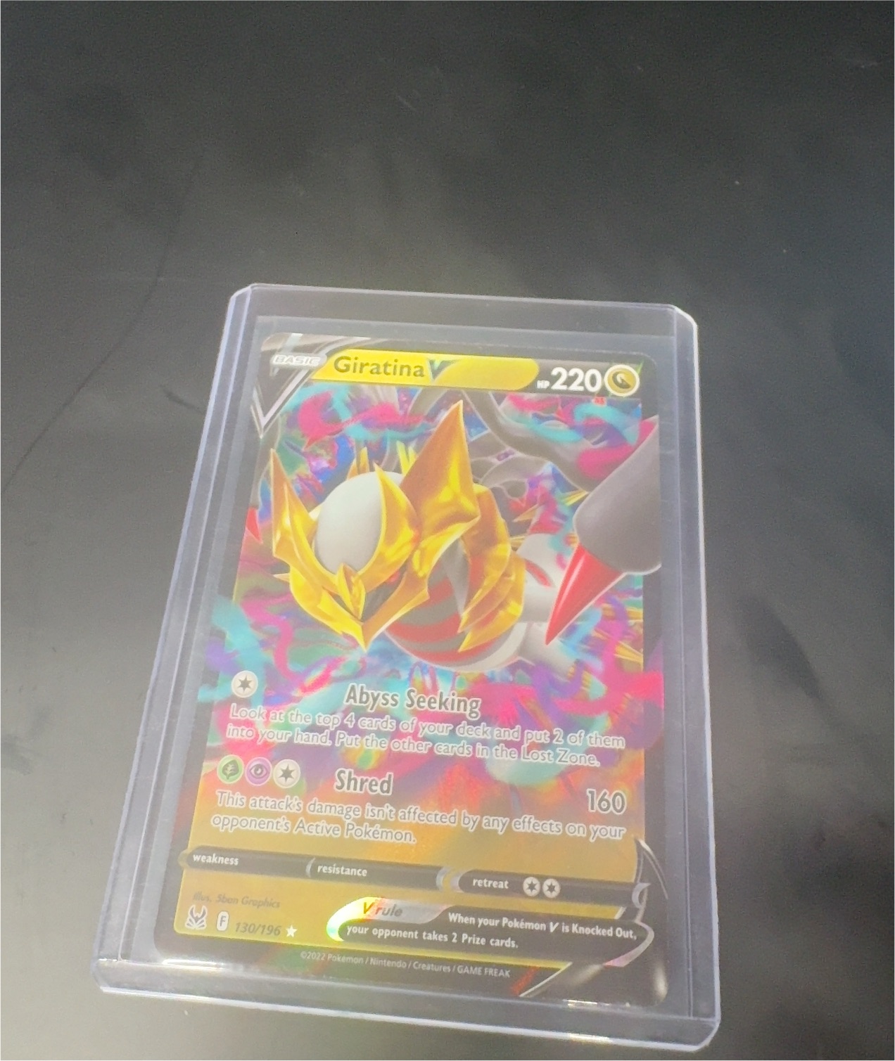 2022 Pokémon #130 Giratina V — front