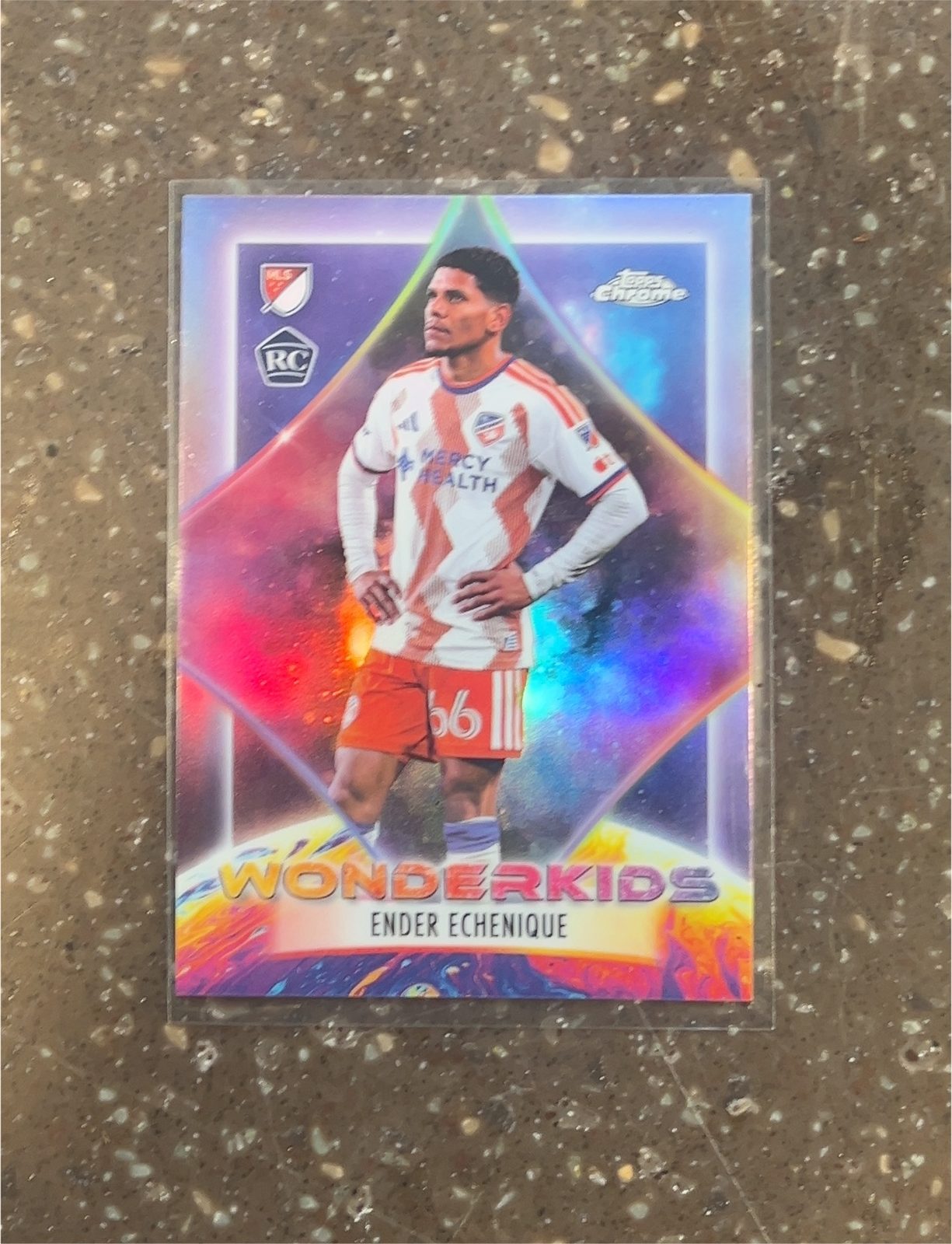 2024 Topps Chrome Argentina Wonderkids Ender Echenique — front