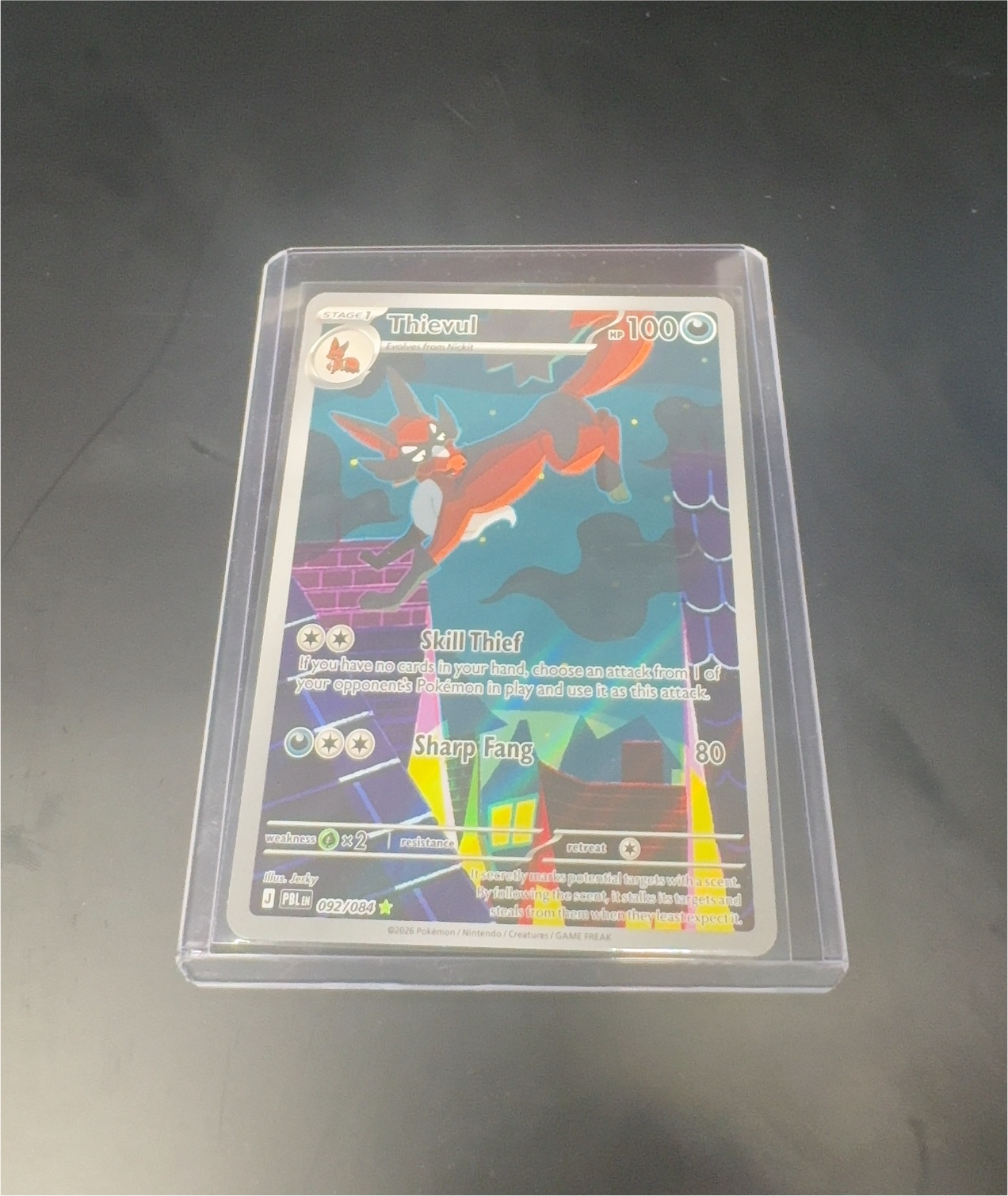 2025 Pokémon #092 Thievul — front
