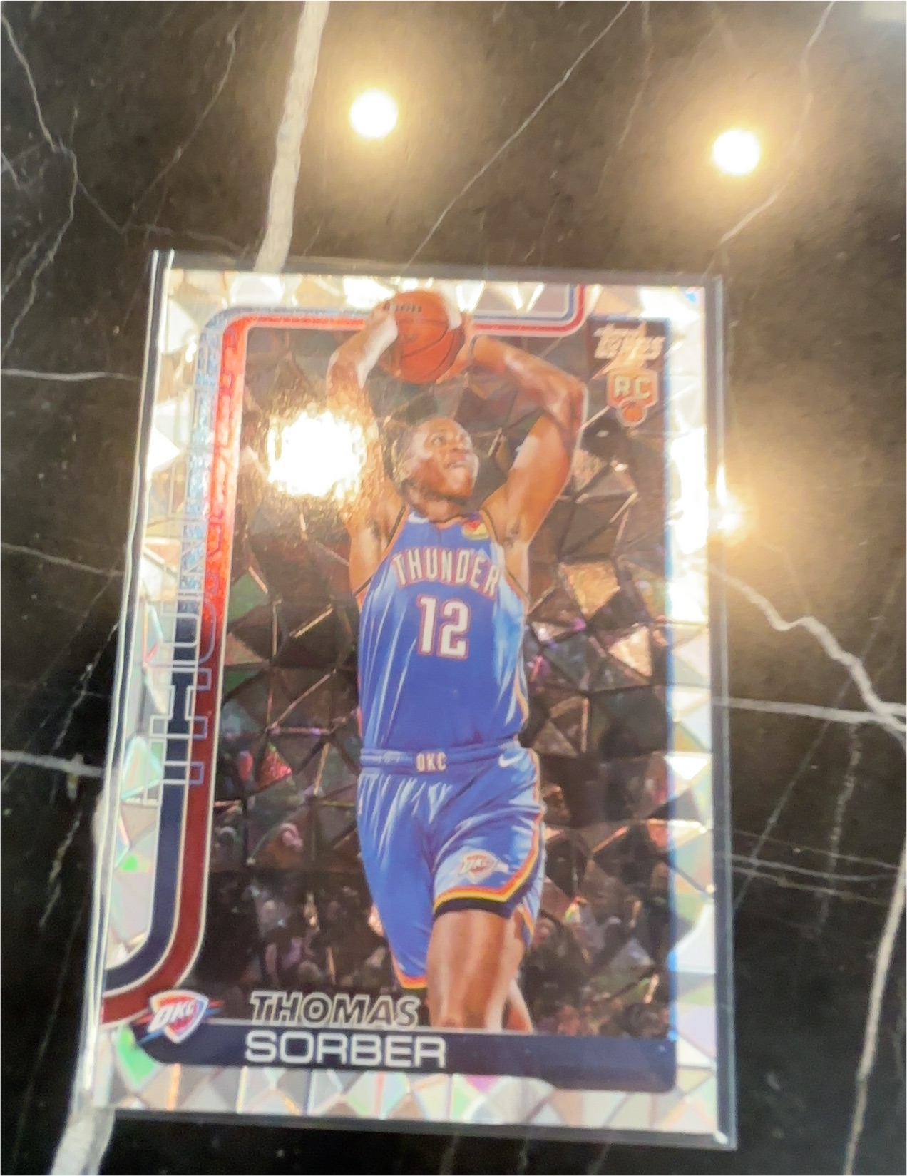 2025 Panini Donruss Optic Rated Rookie Thomas Sorber — front