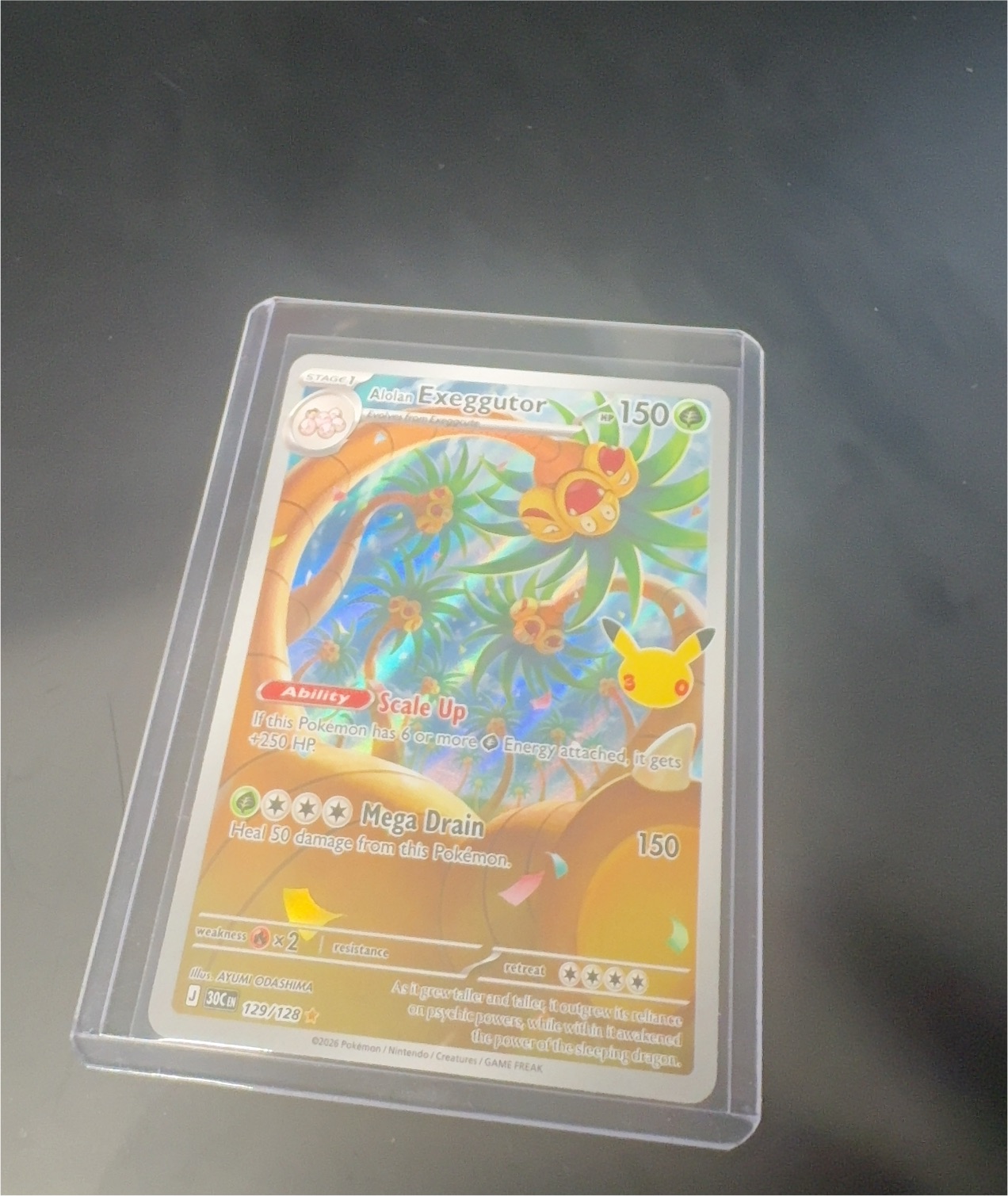 2026 Pokémon #129 Alolan Exeggutor — front