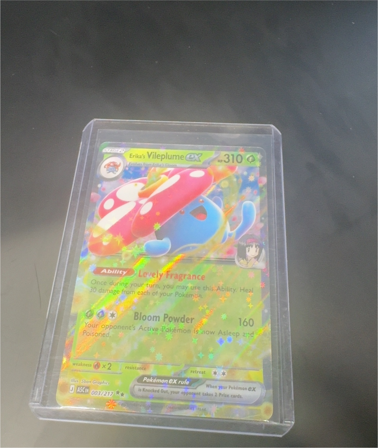 2026 Pokémon #003 Erika's Vileplume ex — front