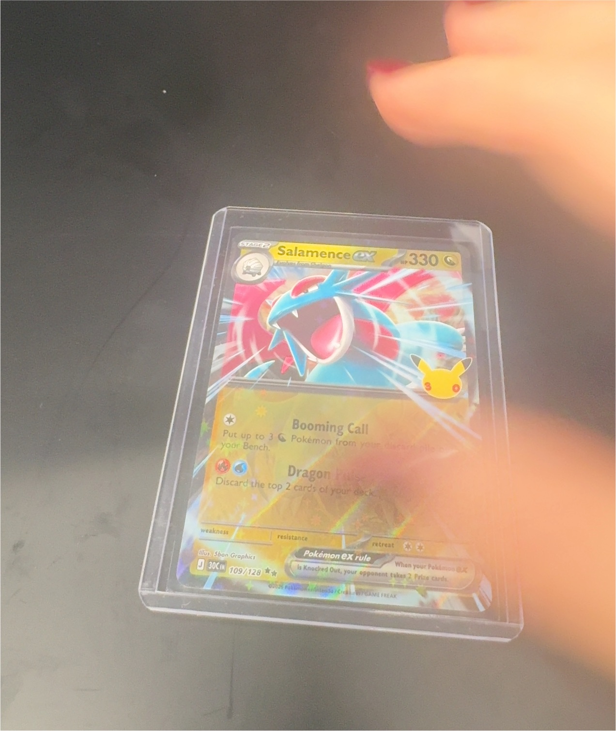 2026 Pokémon #109 Salamence ex — front
