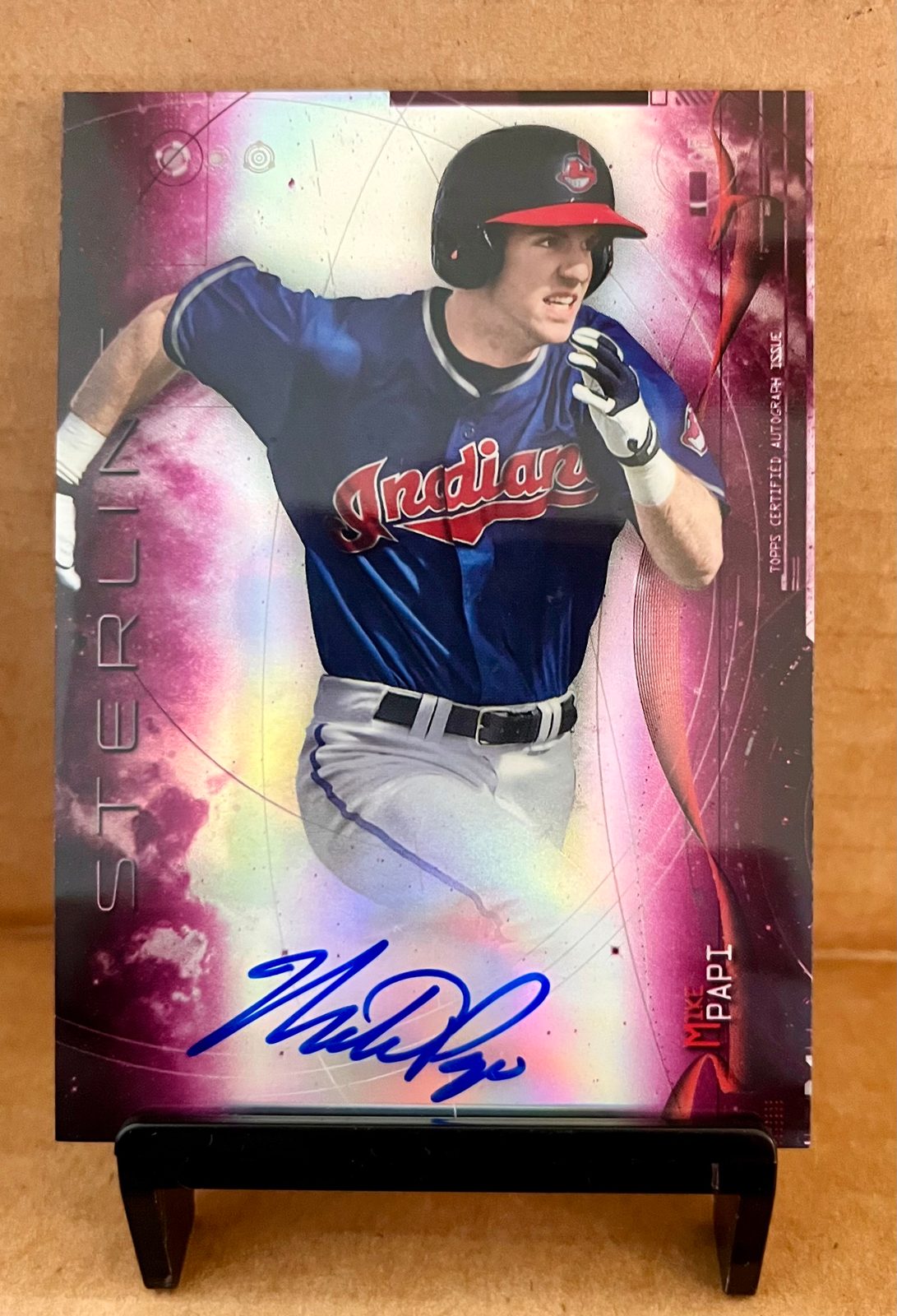 2015 Topps Pro Debut Stellar Autographs Mike Papi — front