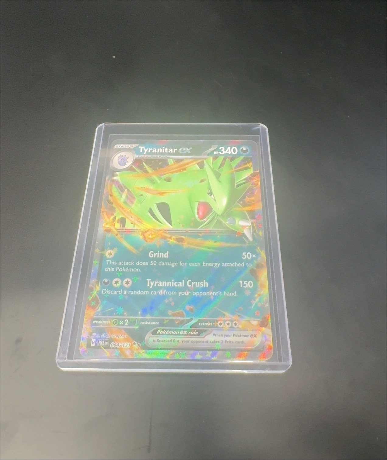 2026 Pokémon #064 Mega Tyranitar ex — front