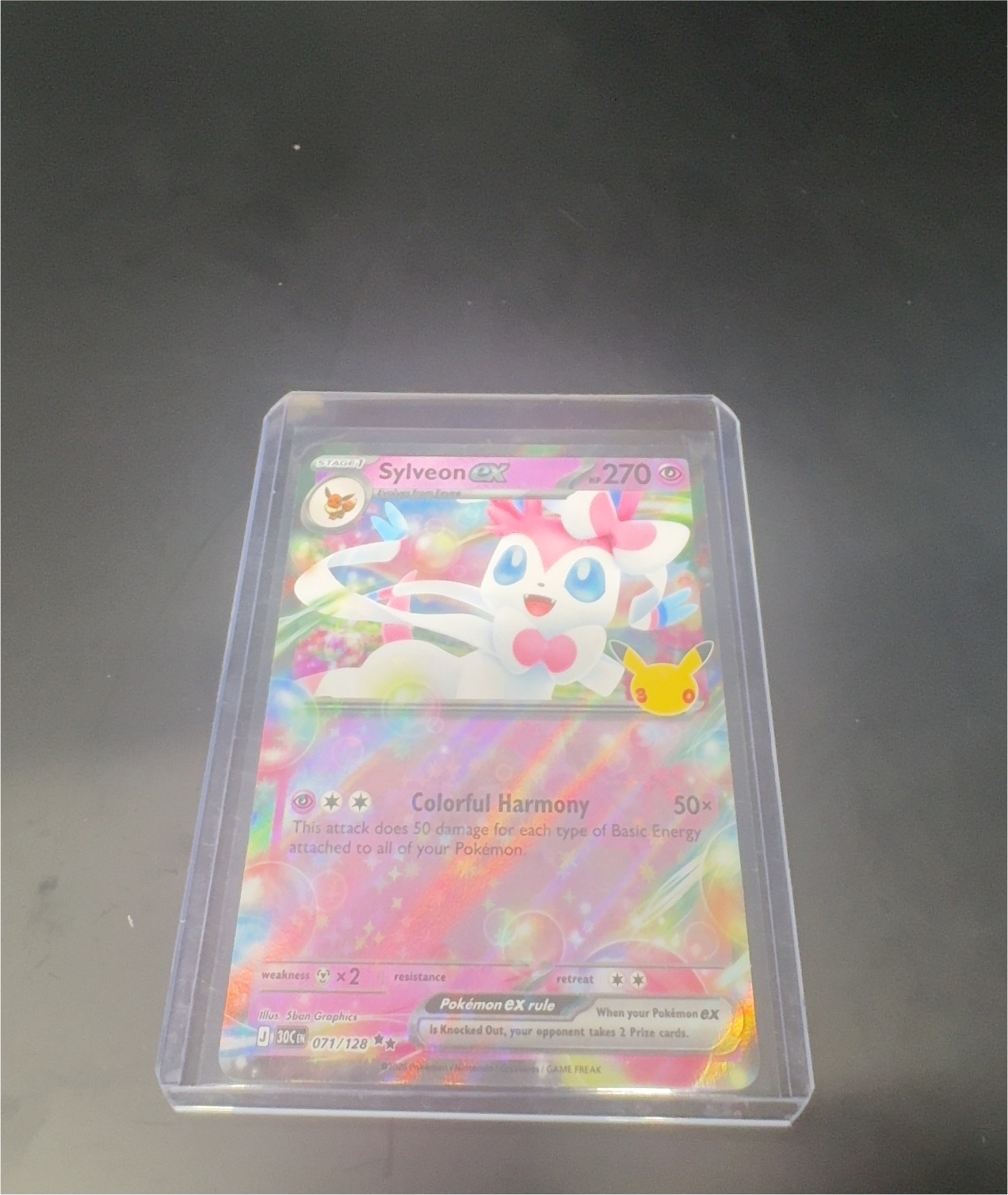 2025 Pokémon #071 Sylveon ex — front