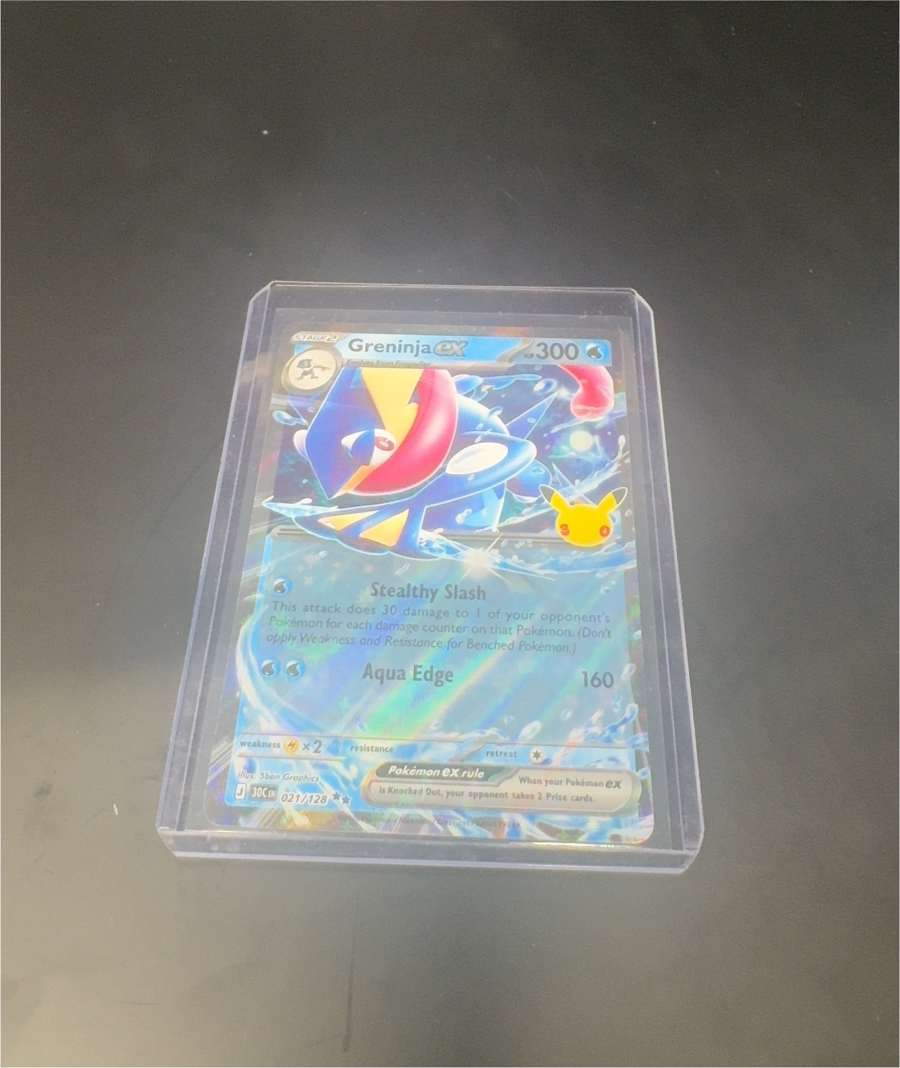 2025 Pokémon Greninja ex #021 — front