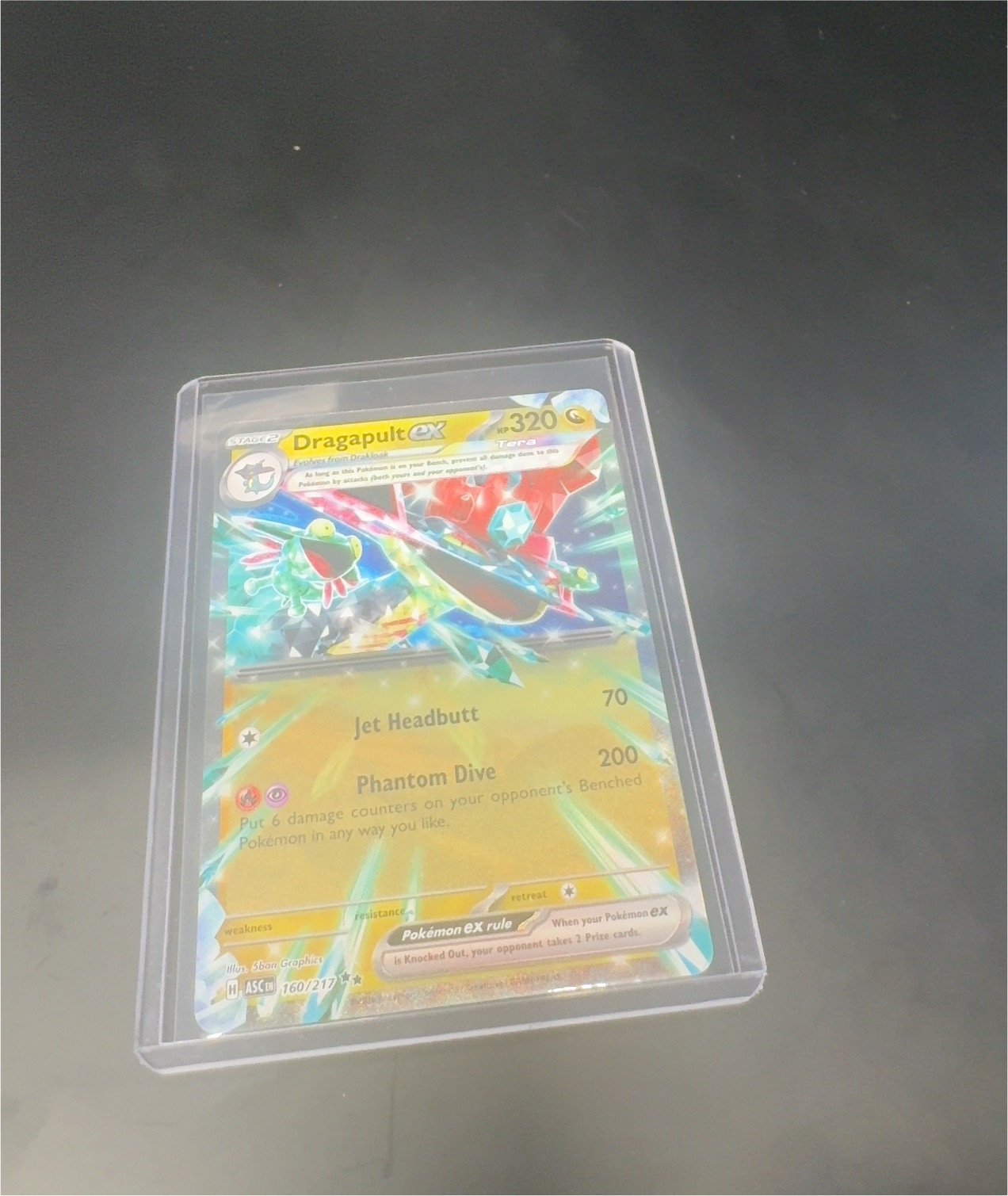 2025 Pokémon Destined Rivals #160 Dragapult ex — front