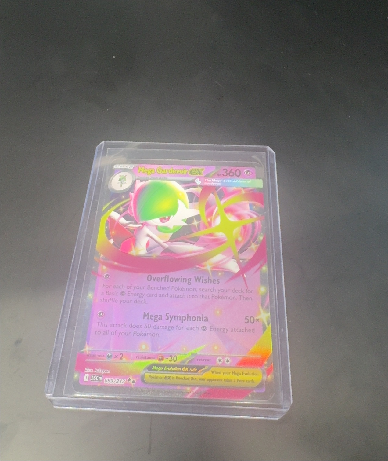 2025 Pokémon Mega Evolution #089 Mega Gardevoir ex — front